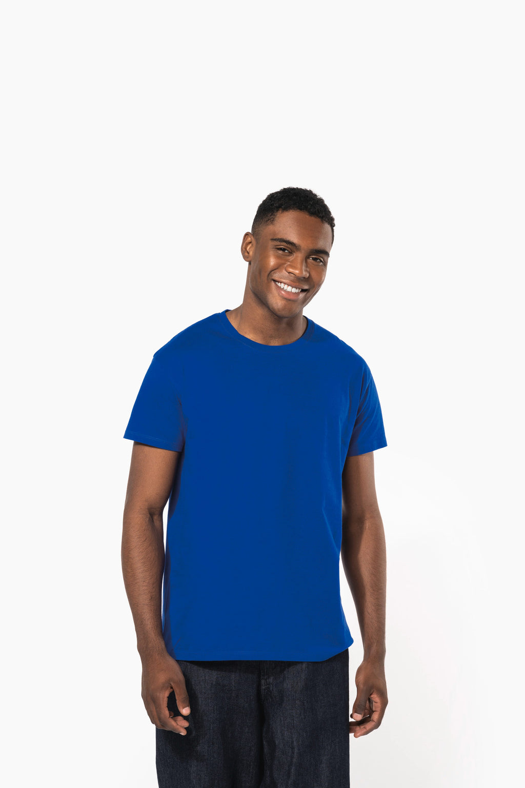 T-shirt bio 150 homme personnalisable porté — vue 3