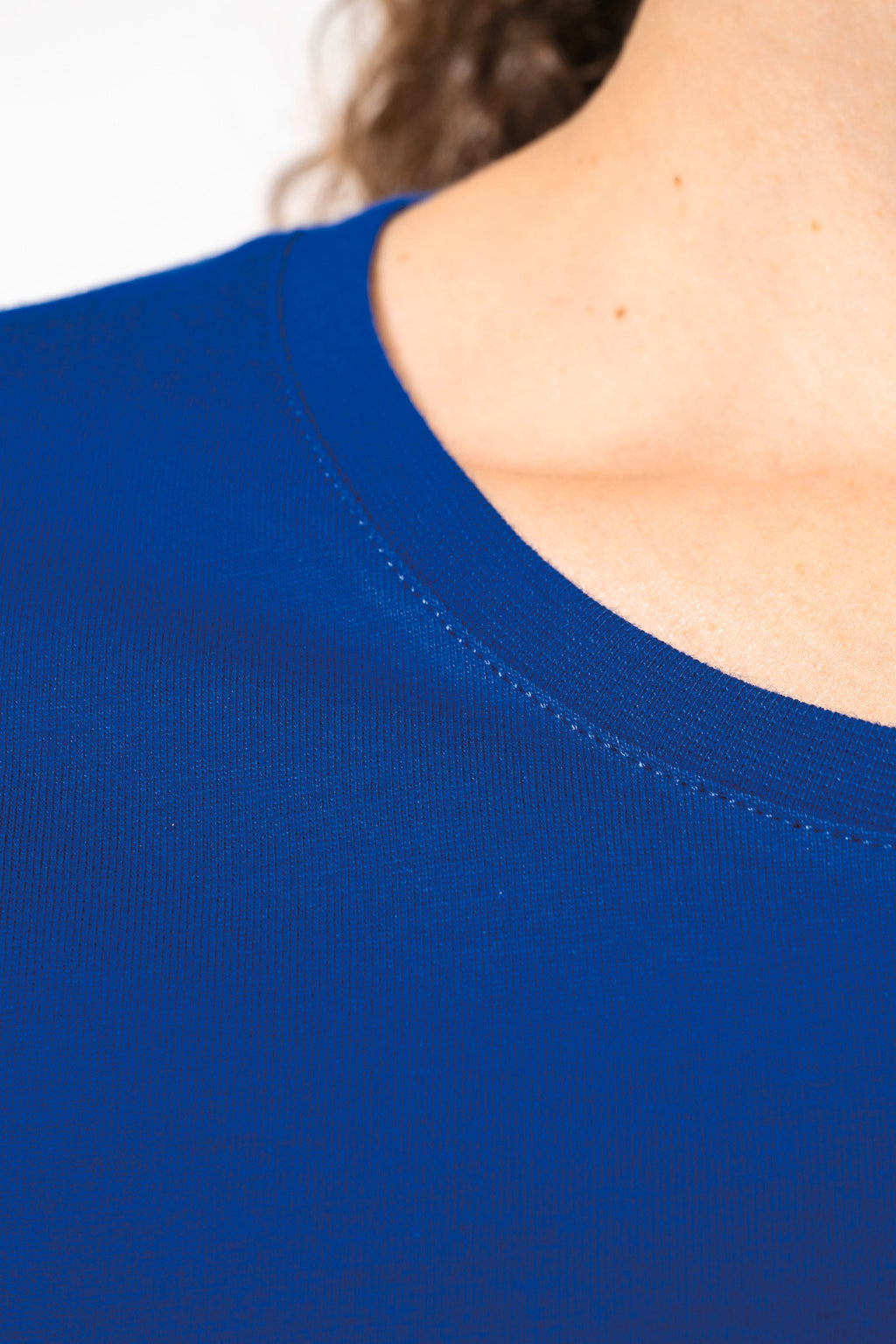 T-shirt bio 150 femme porté — visuel 5
