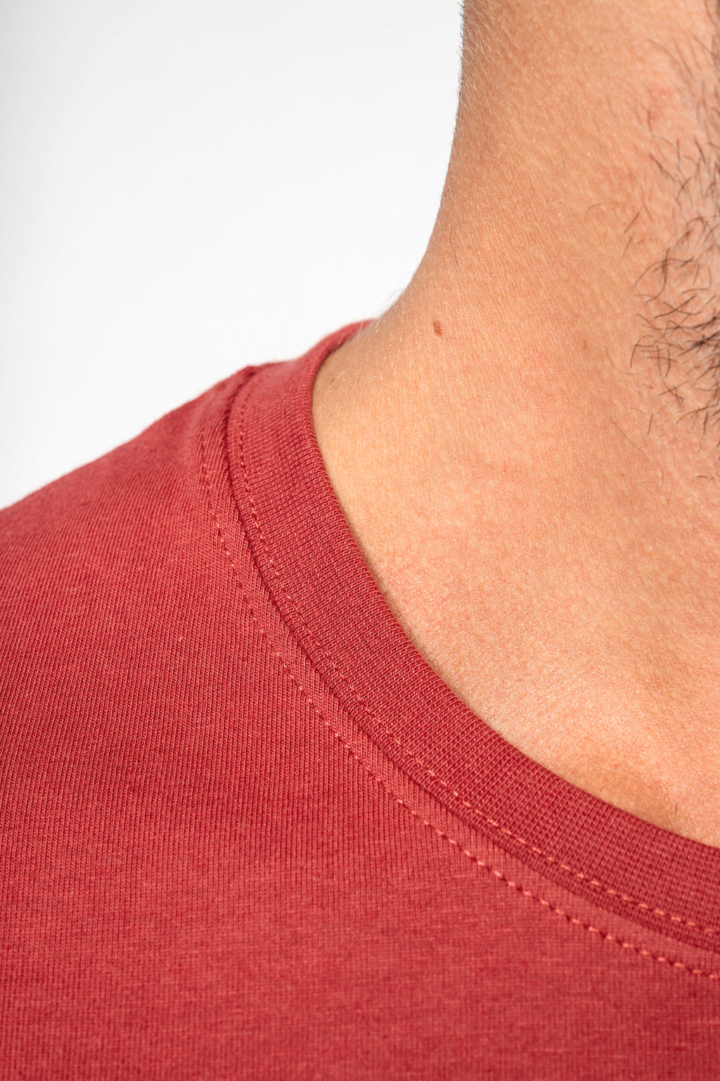 T-shirt bio 190 personnalisable, détail de matière