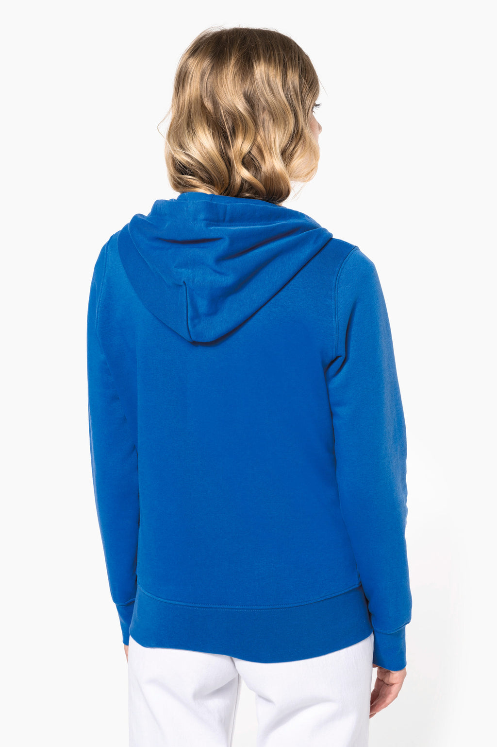 Veste zippée à capuche femme portée
