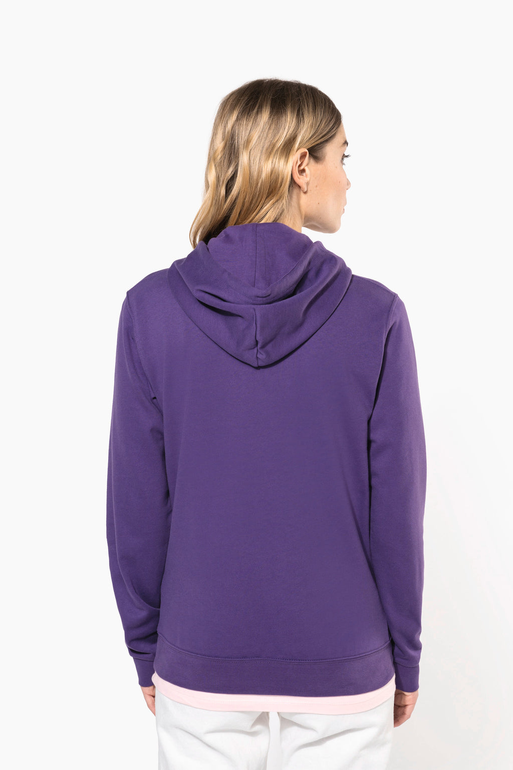 Hoodie femme personnalisable — visuel porté 2