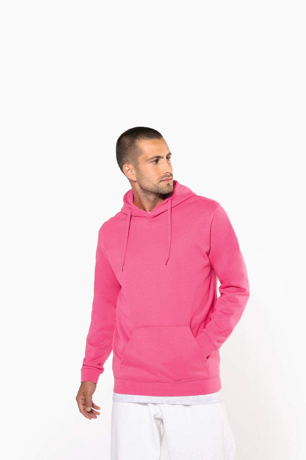 Sweat a capuche homme personnalisable - visuel porte 1