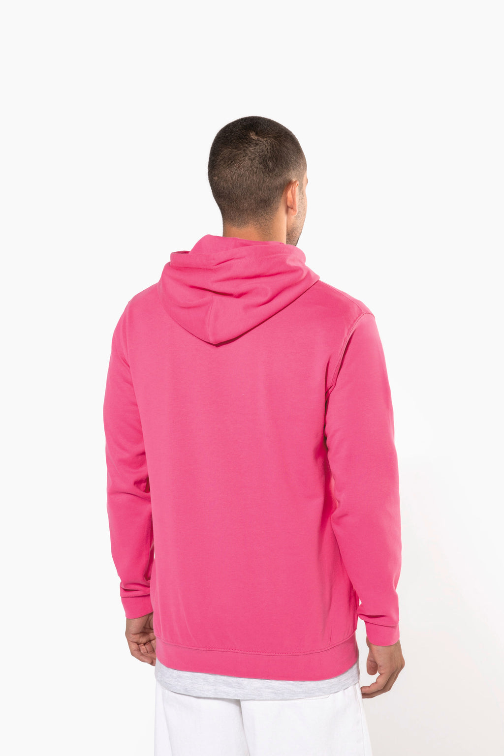 Sweat a capuche homme personnalisable - visuel porte 2