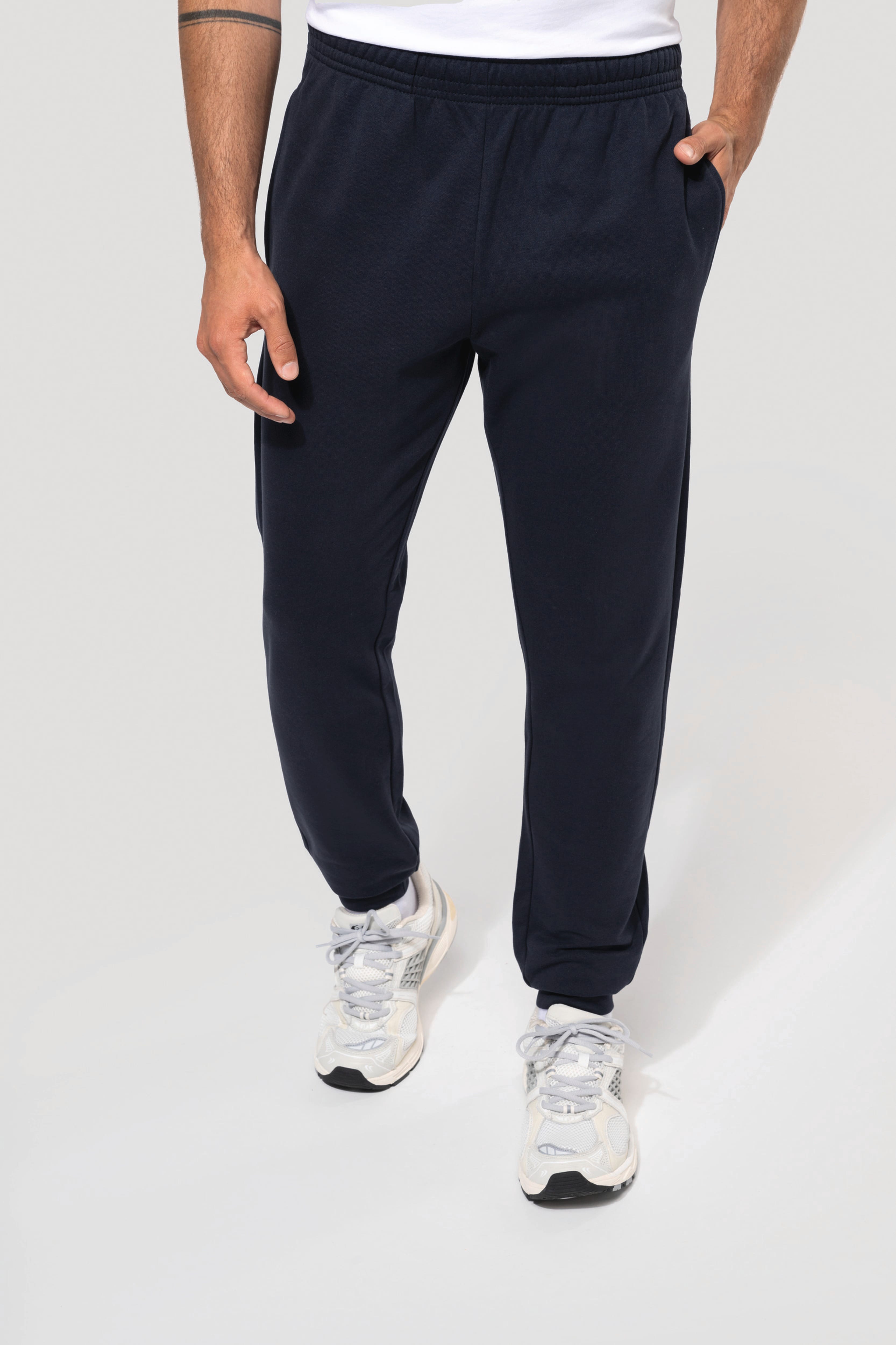 Pantalon molleton unisexe porté — visuel 2