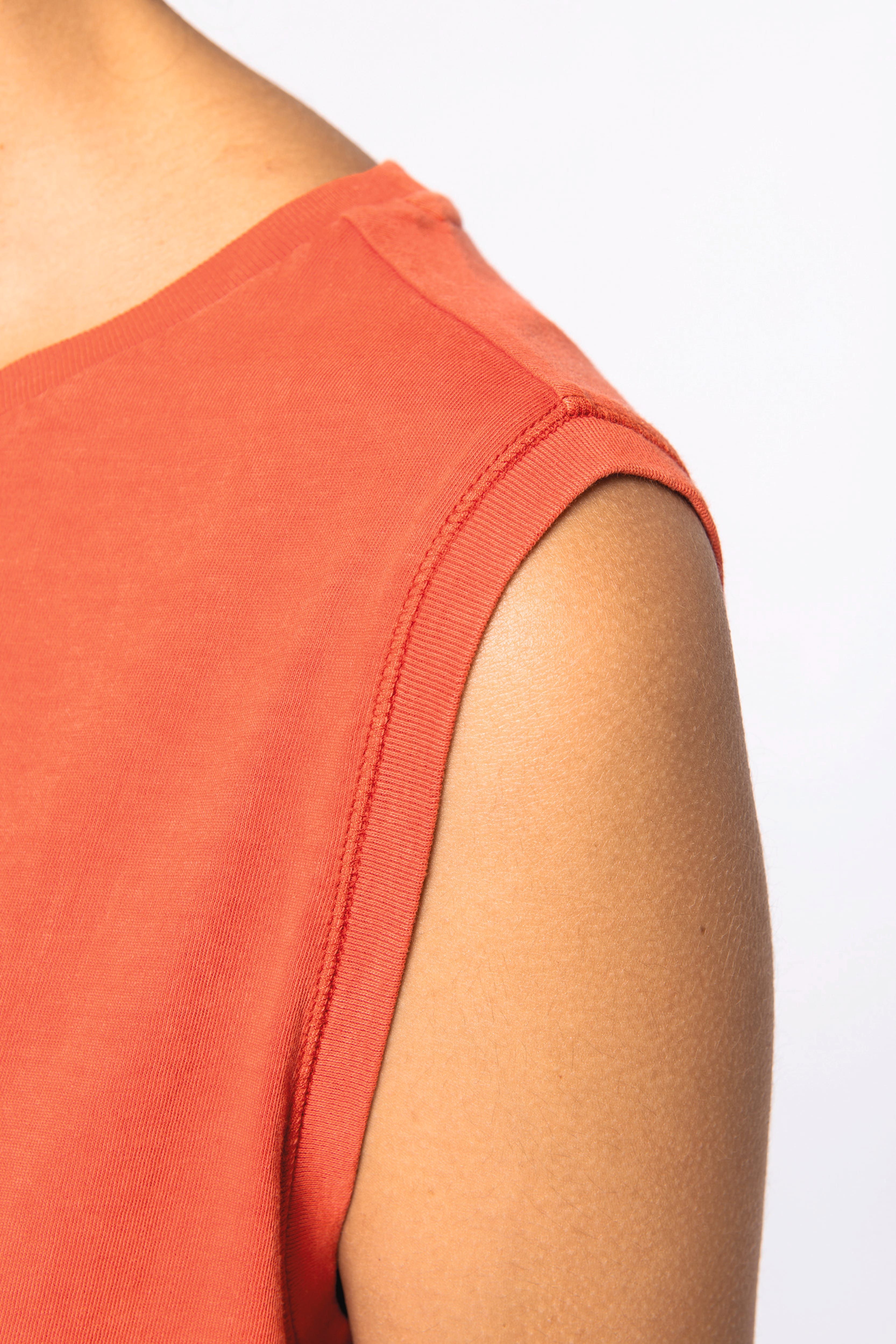 Débardeur crop femme porté — vue 6