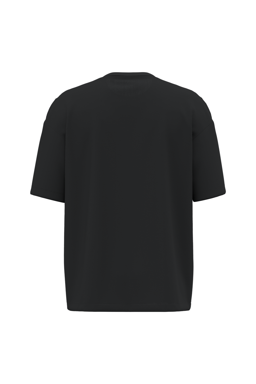 T-shirt oversize 220 unisexe Black — dos