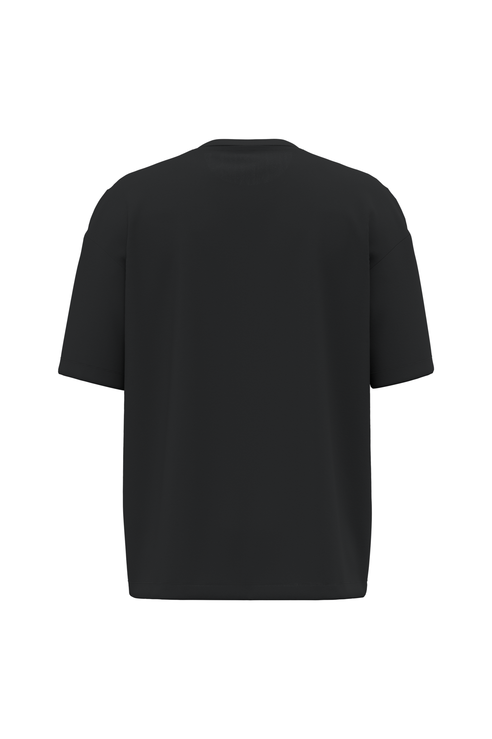 T-shirt oversize 220 unisexe Black — dos