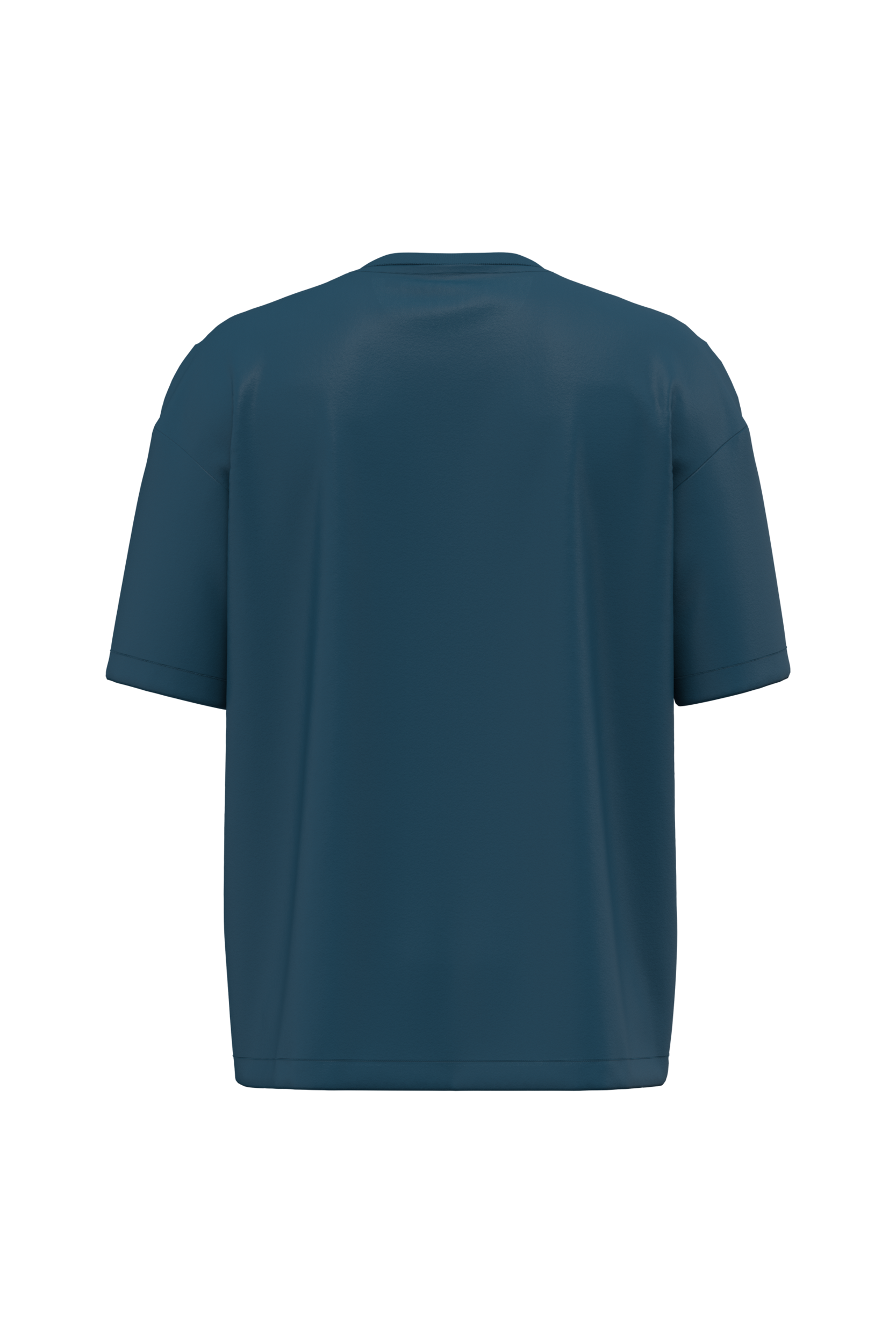 T-shirt oversize 220 unisexe Ink Blue — dos