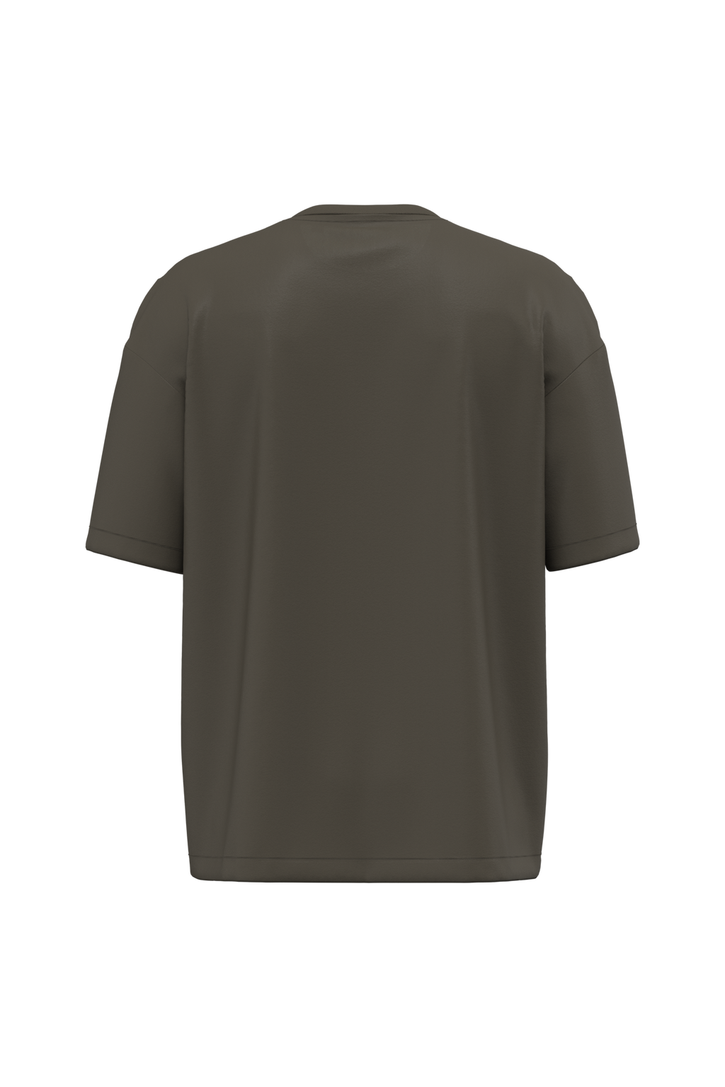 T-shirt oversize 220 unisexe Khaki — dos