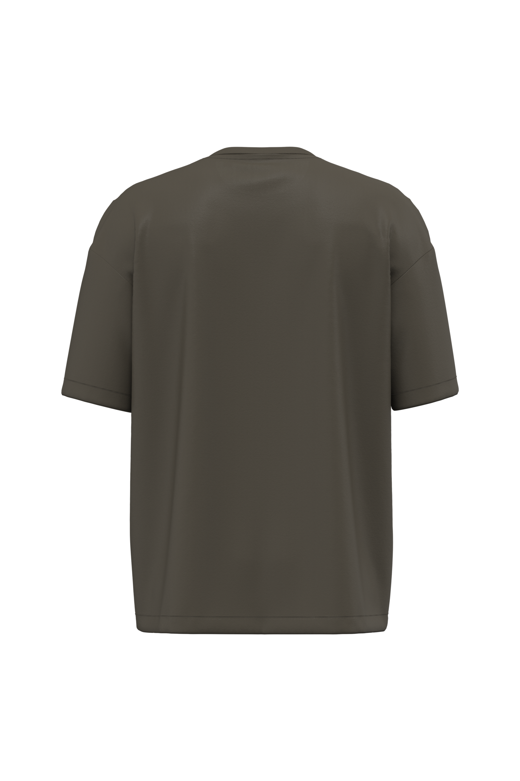 T-shirt oversize 220 unisexe Khaki — dos