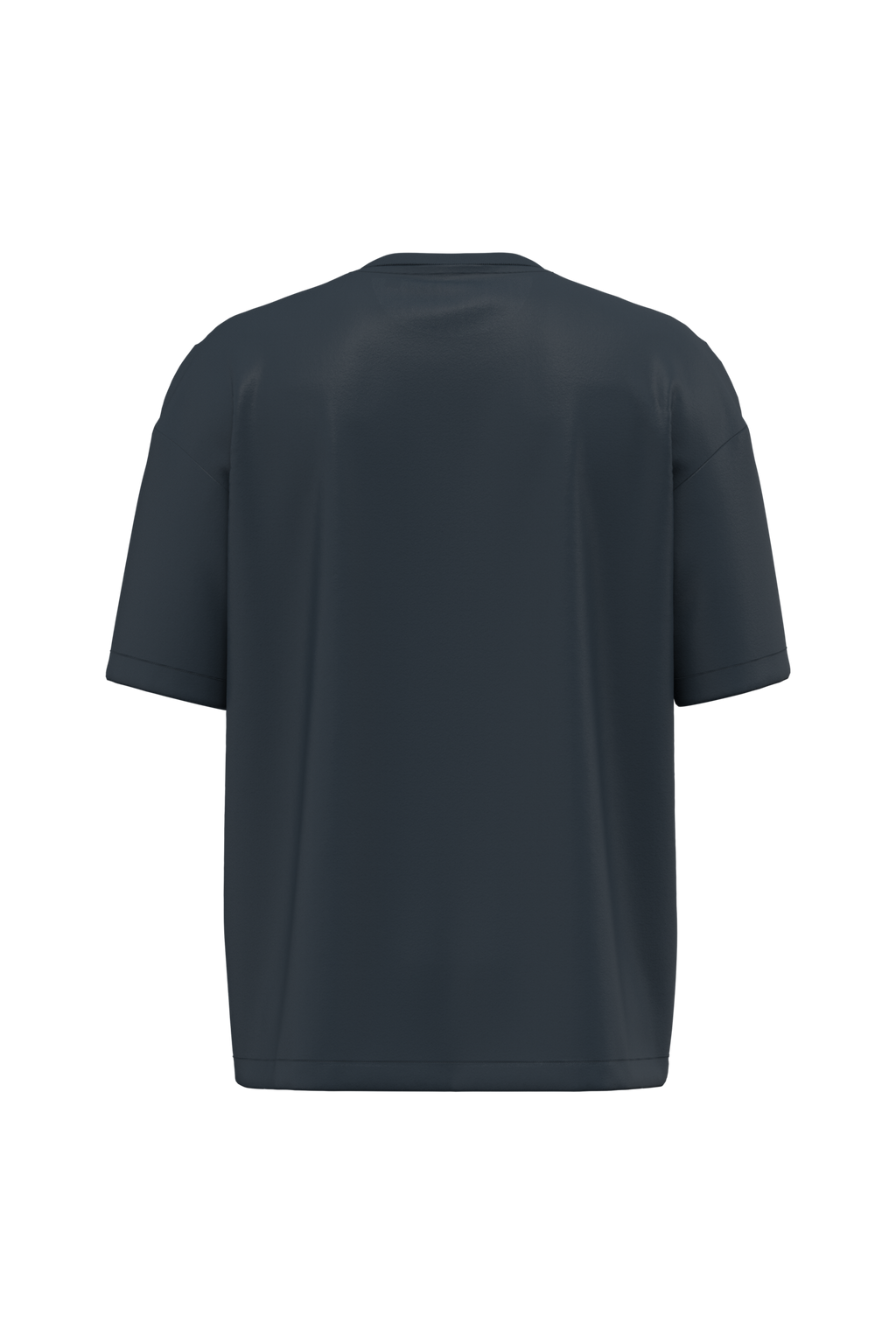 T-shirt oversize 220 unisexe Navy — dos