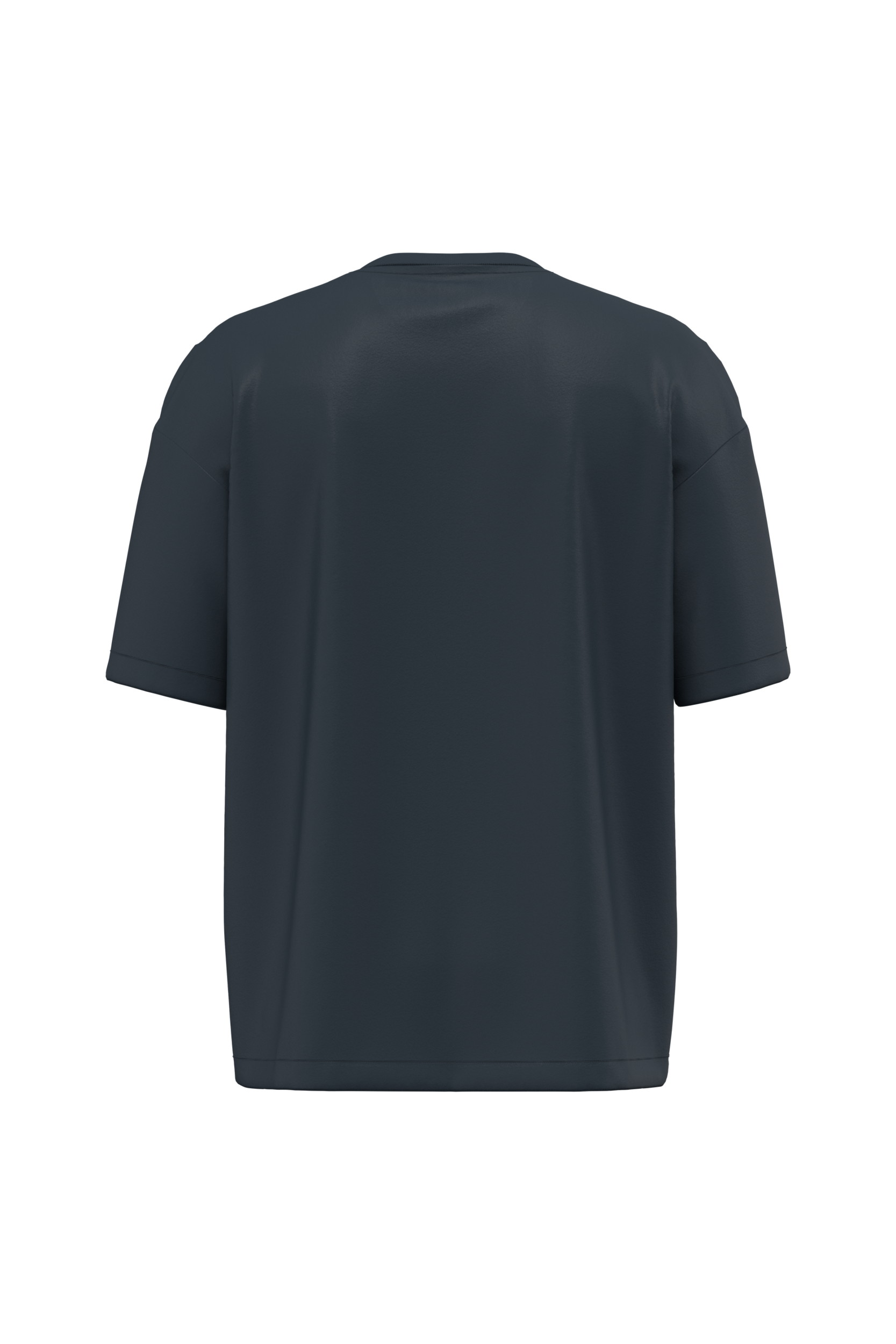 T-shirt oversize 220 unisexe Navy — dos