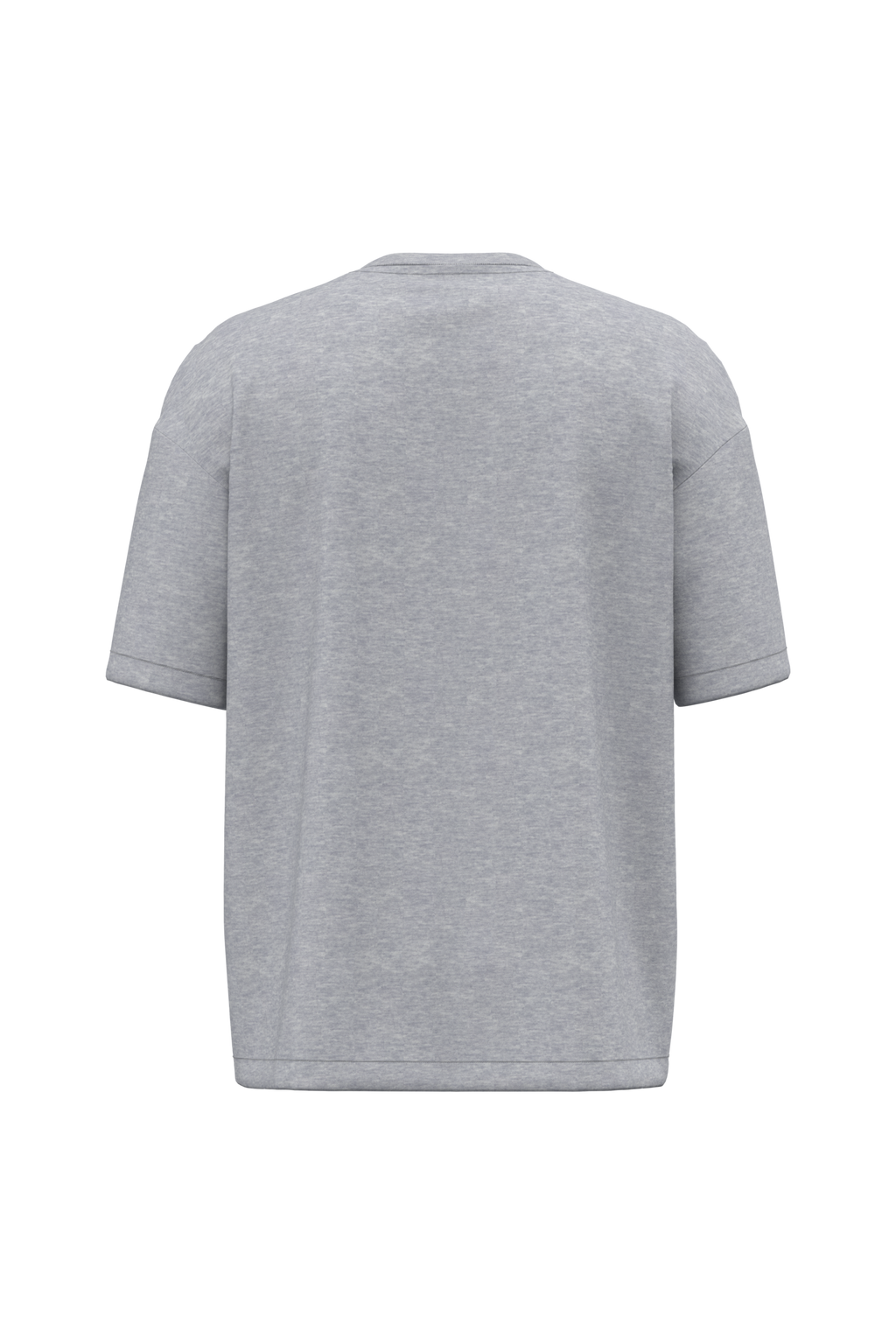 T-shirt oversize 220 unisexe Oxford Grey — dos