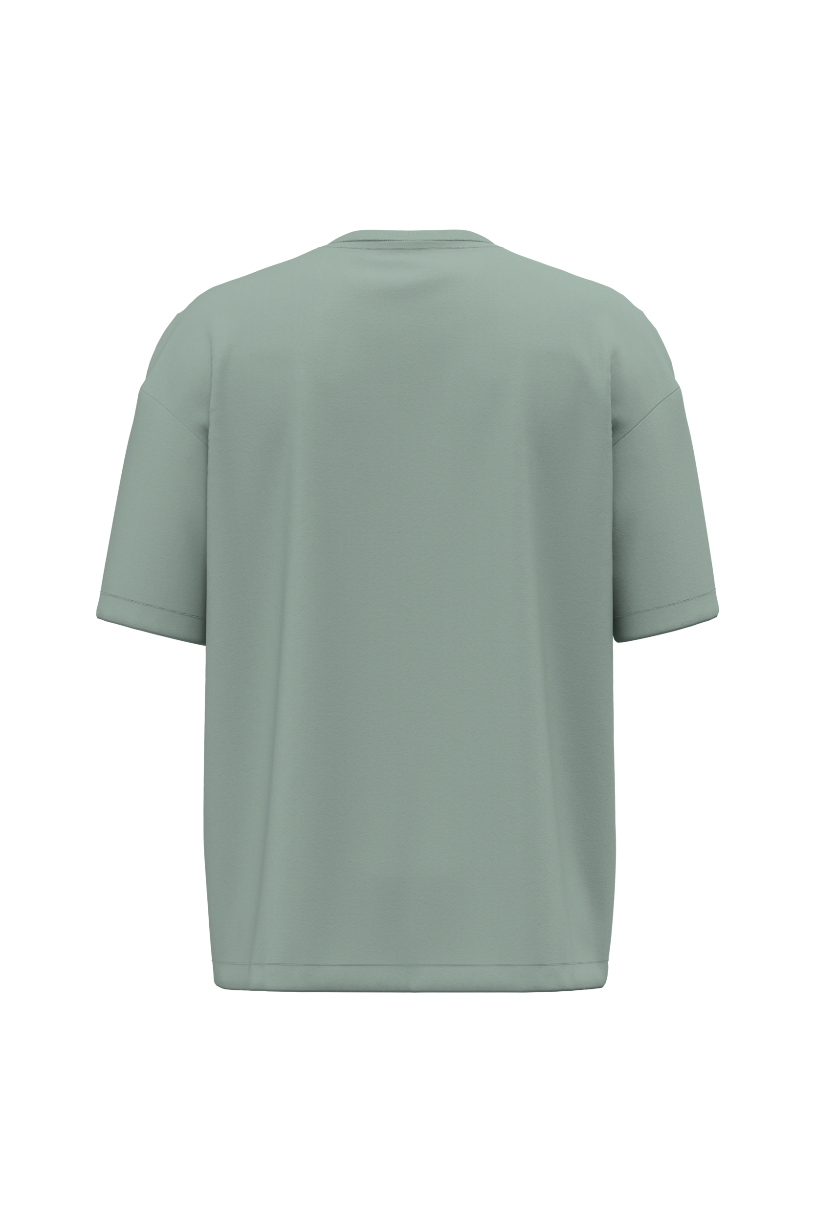 T-shirt oversize 220 unisexe Sage — dos