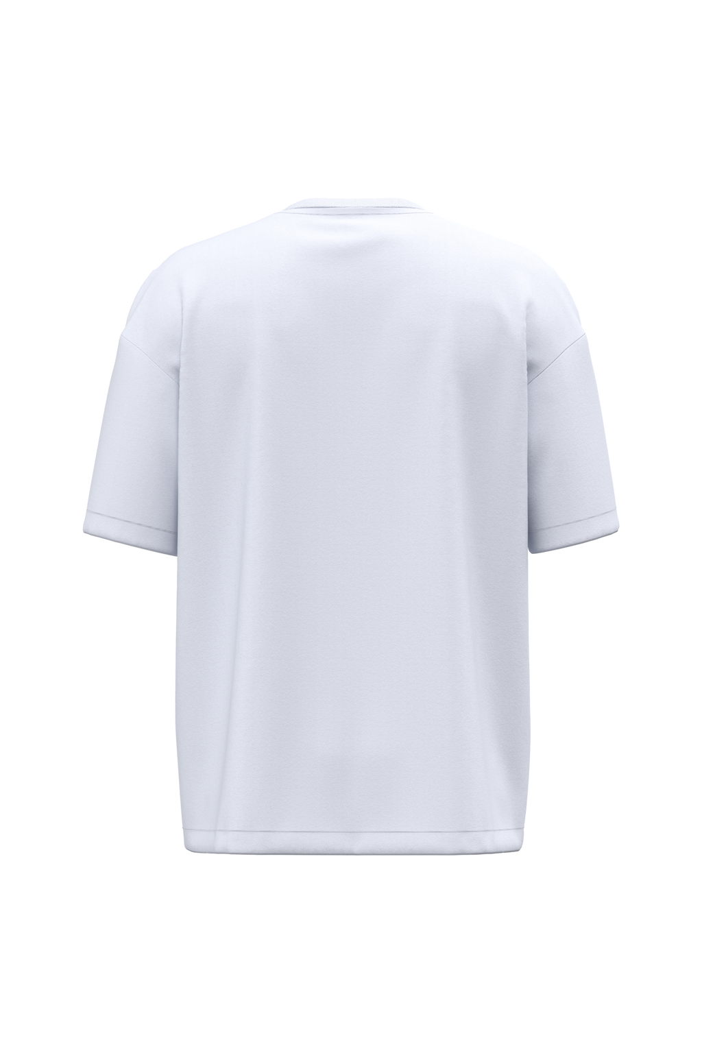 T-shirt oversize 220 unisexe White — dos