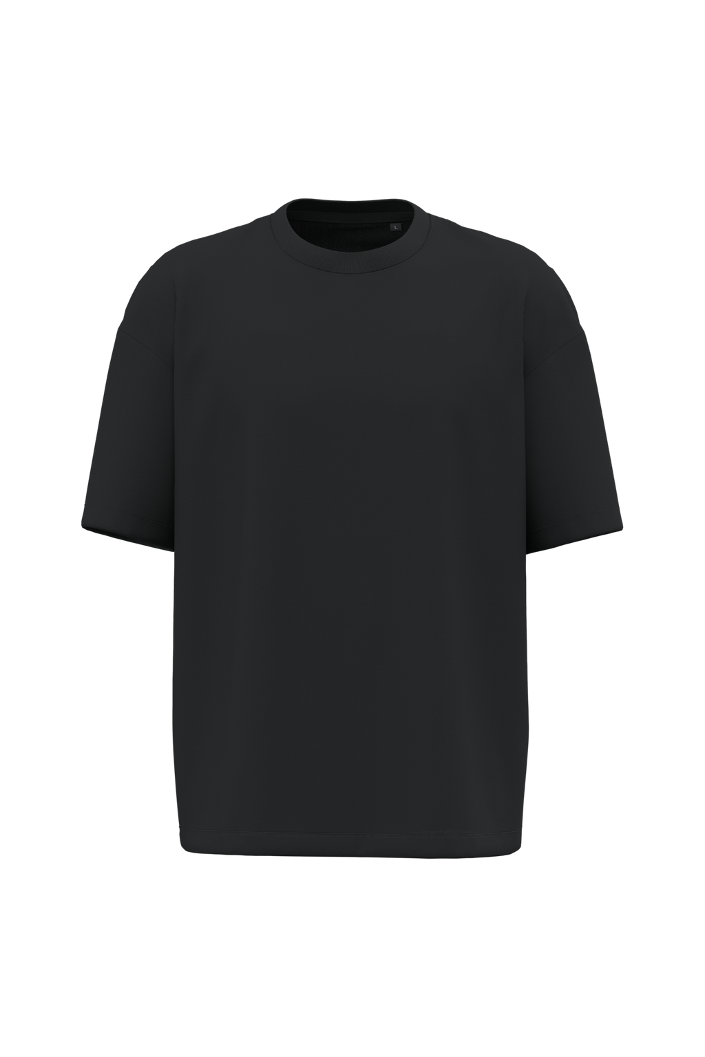 T-shirt oversize 220 unisexe Black — face
