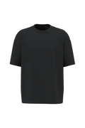 T-shirt oversize 220 unisexe Black — face
