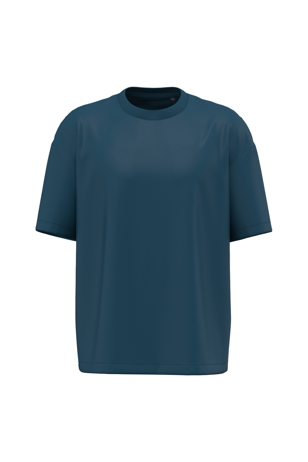 T-shirt oversize 220 unisexe Ink Blue — face