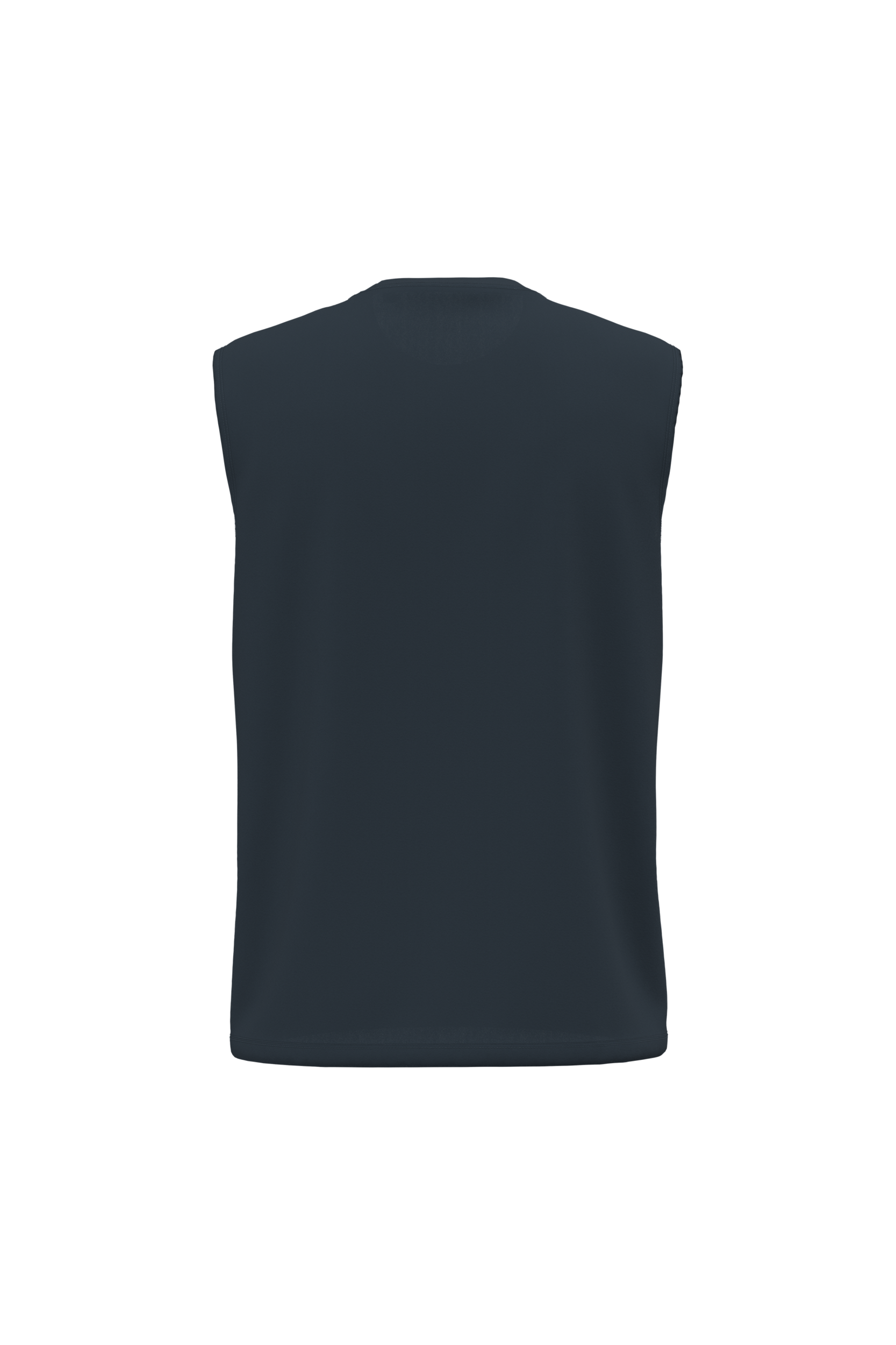 Débardeur bio 150 marine, vue de dos