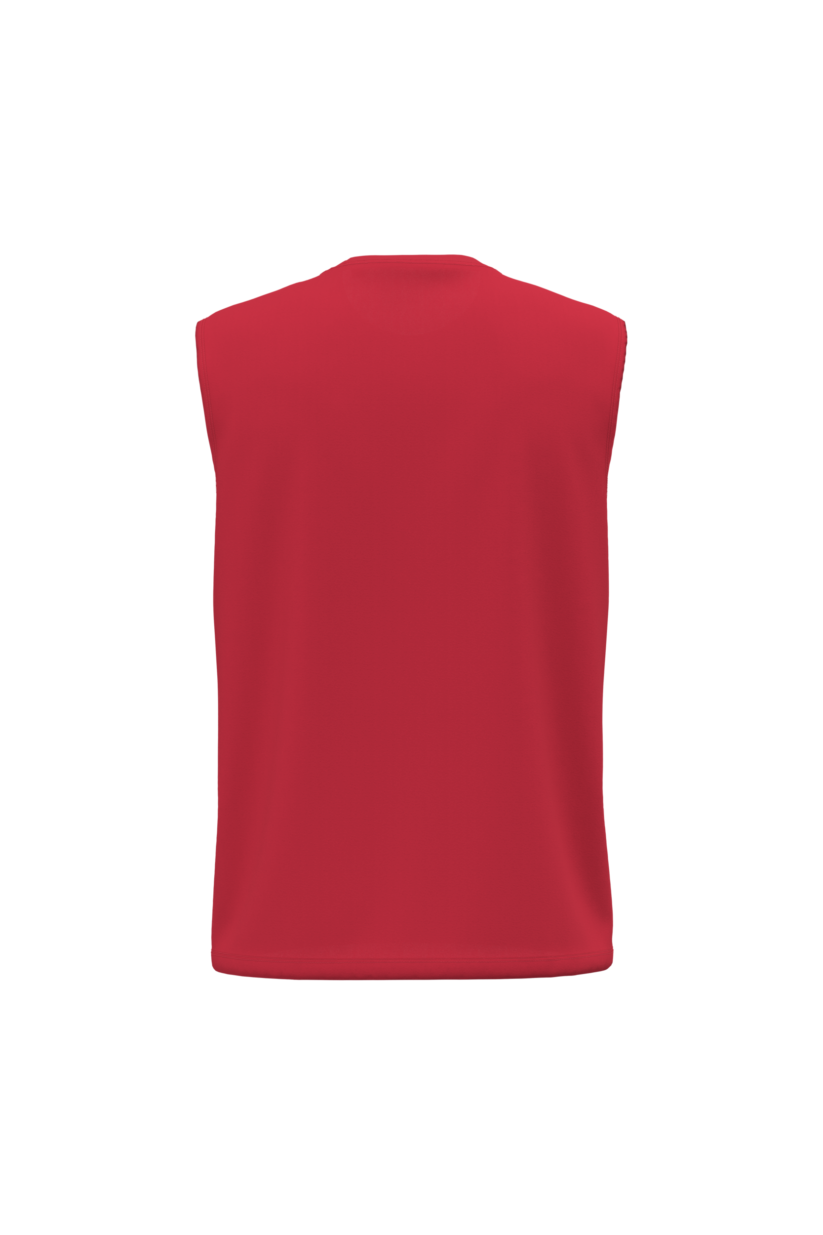 Débardeur bio 150 rouge, vue de dos