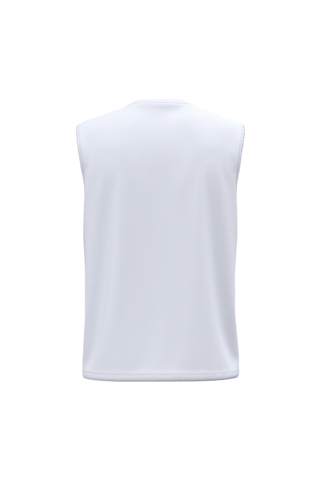 Débardeur bio 150 blanc, vue de dos
