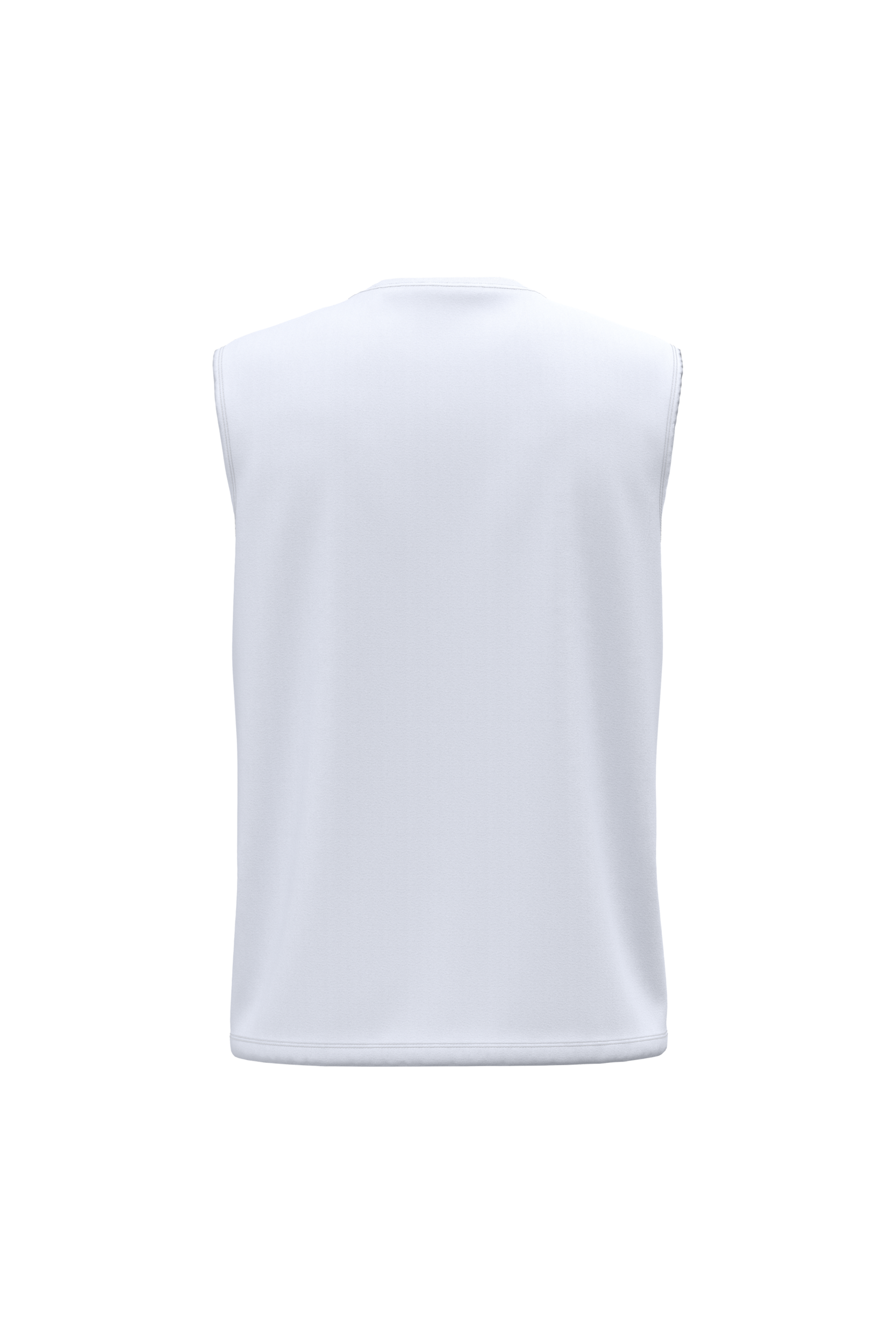 Débardeur bio 150 blanc, vue de dos
