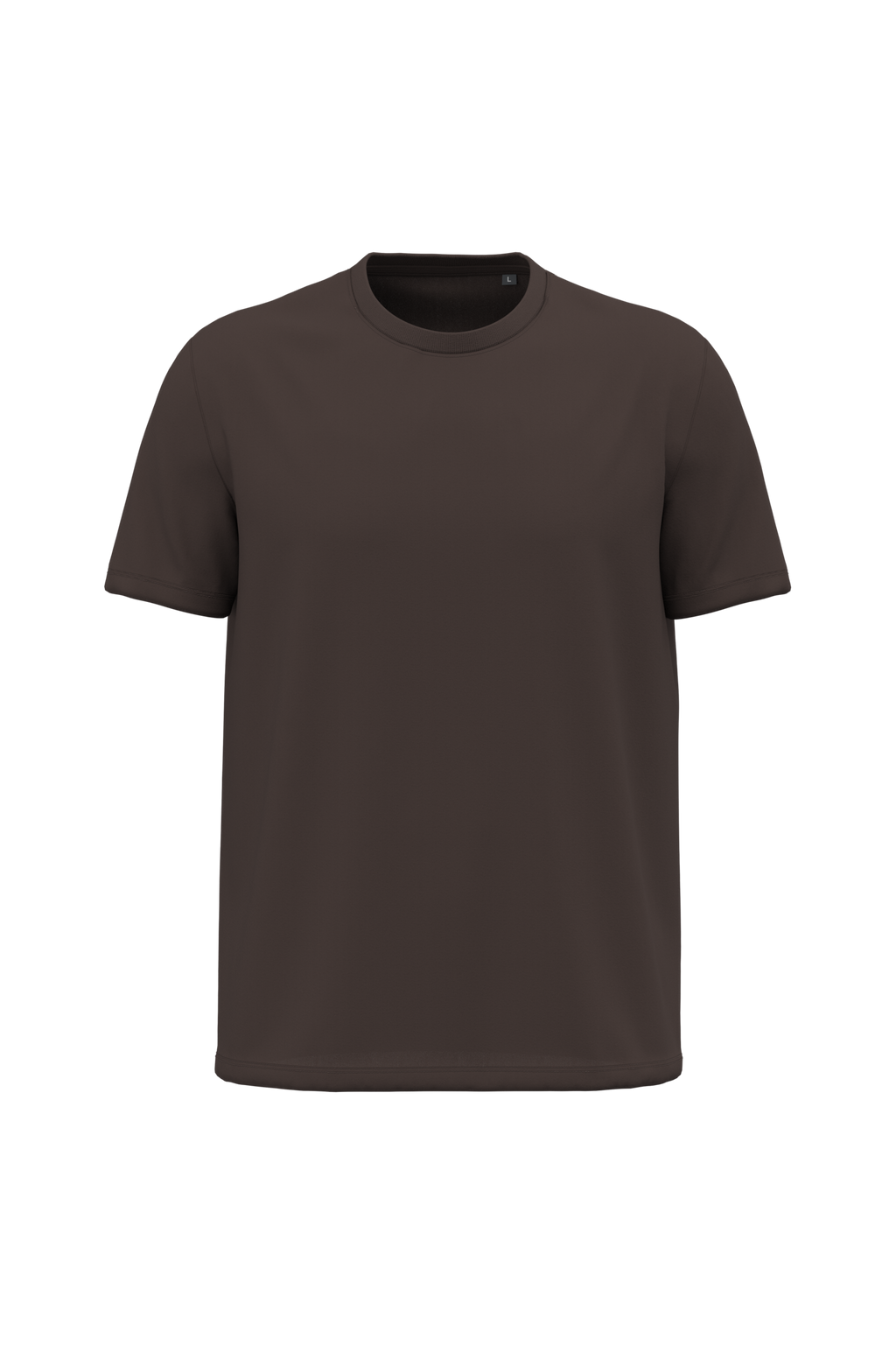 T-shirt bio 150 homme — coloris Chocolate