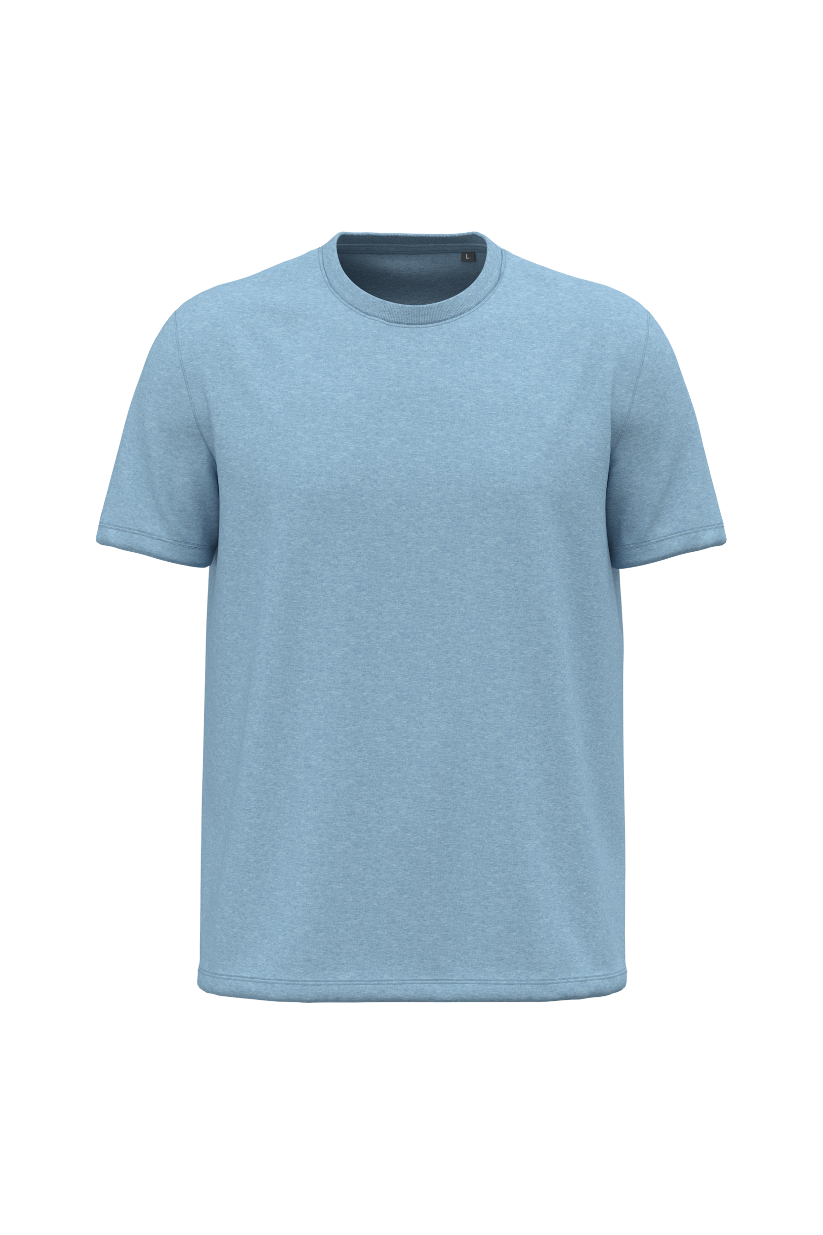 T-shirt bio 150 homme — coloris Cloudy Blue Heather