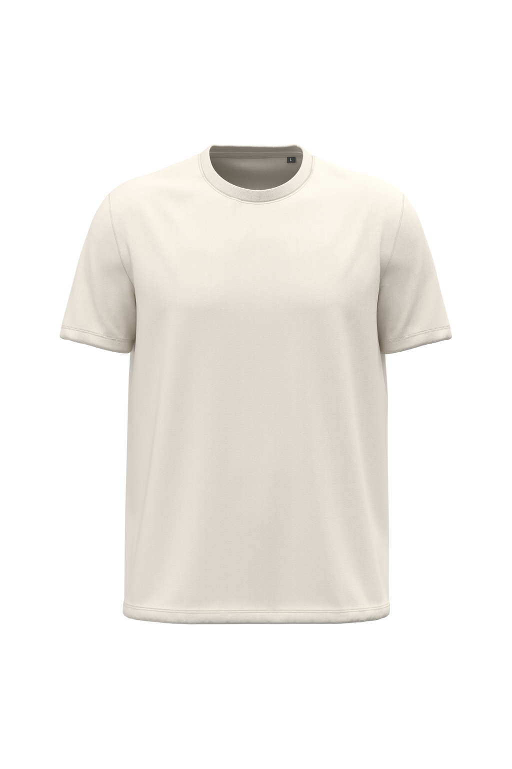 T-shirt bio 150 homme — coloris Coconut Milk