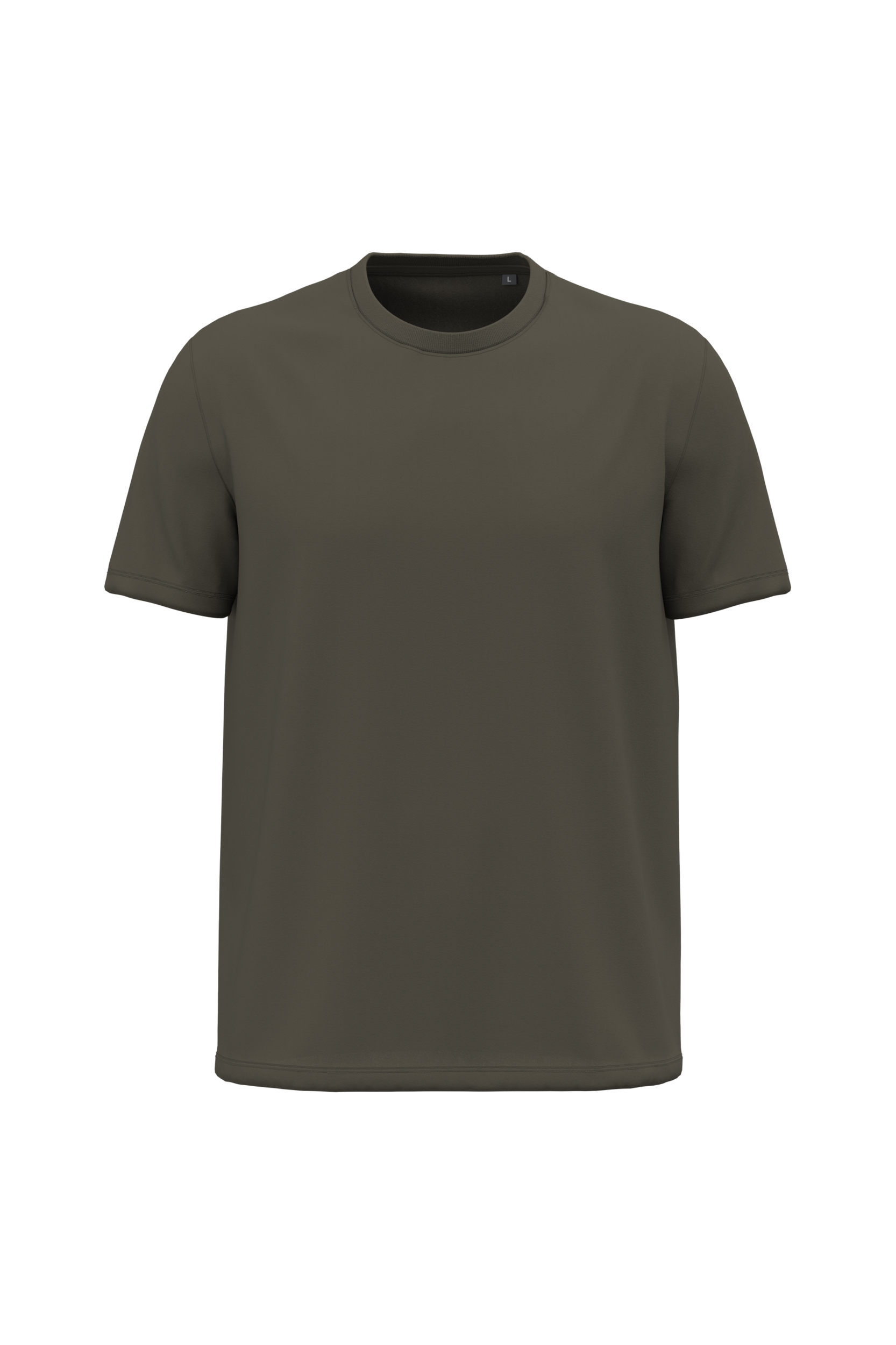 T-shirt bio 150 homme — coloris Dark Khaki