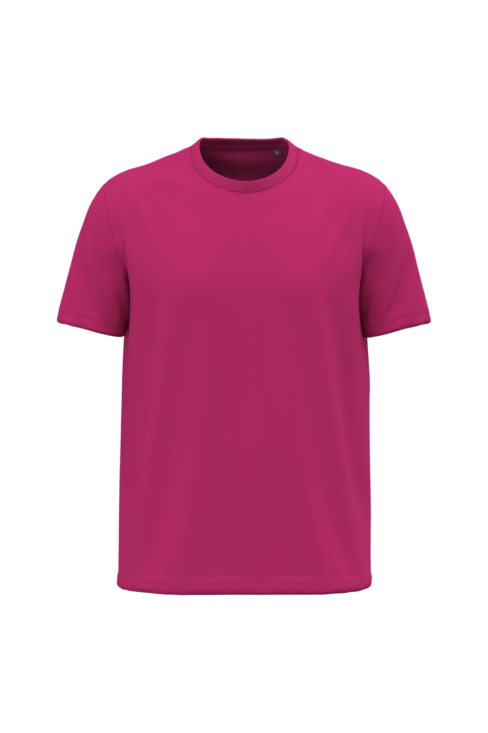T-shirt bio 150 homme — coloris Fuchsia