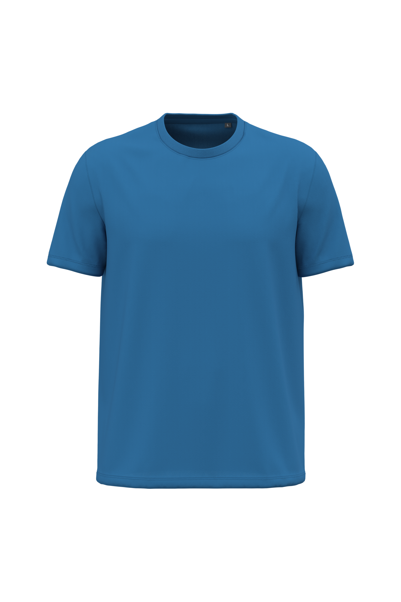 T-shirt bio 150 homme — coloris Light Royal Blue