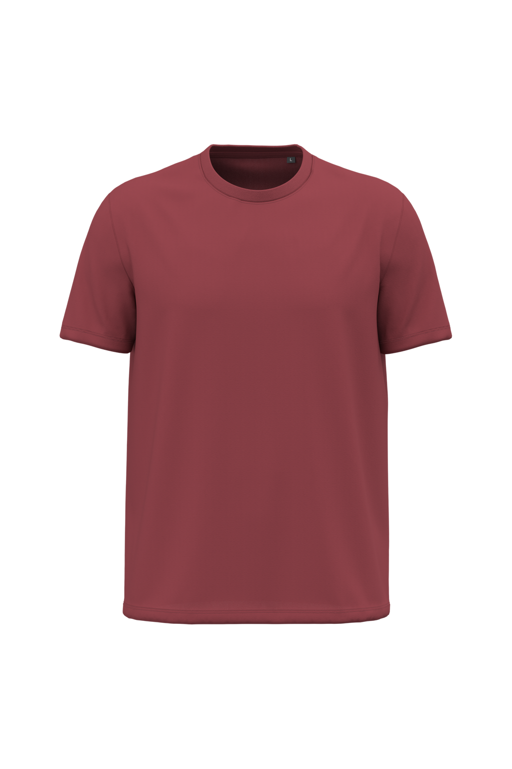 T-shirt bio 150 homme — coloris Terracotta Red