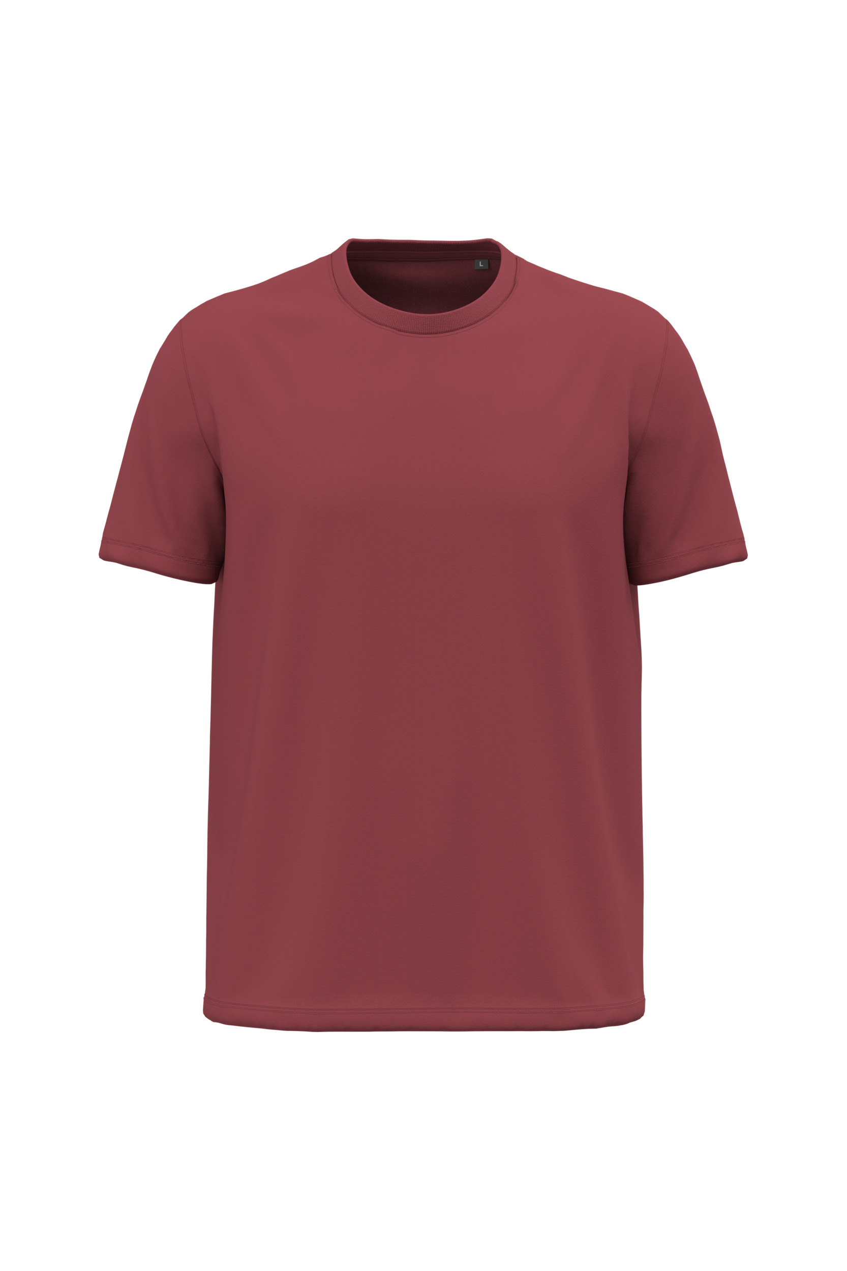 T-shirt bio 150 homme — coloris Terracotta Red