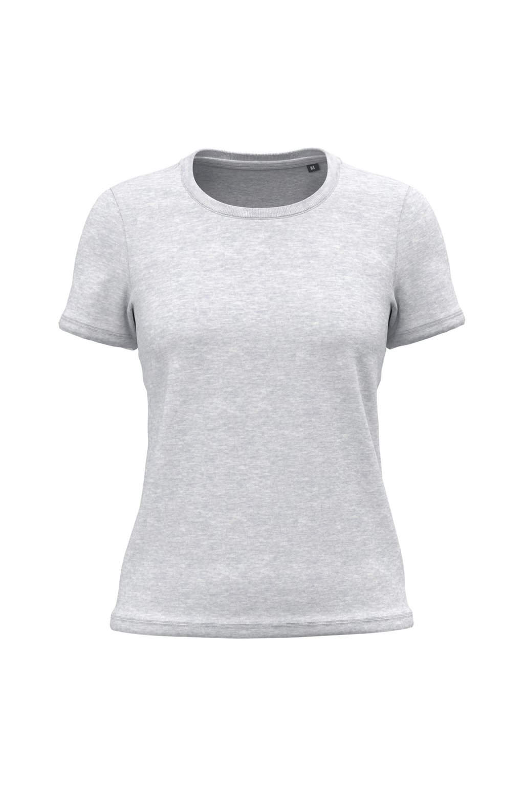 T-shirt bio 150 femme — Ash Heather, face
