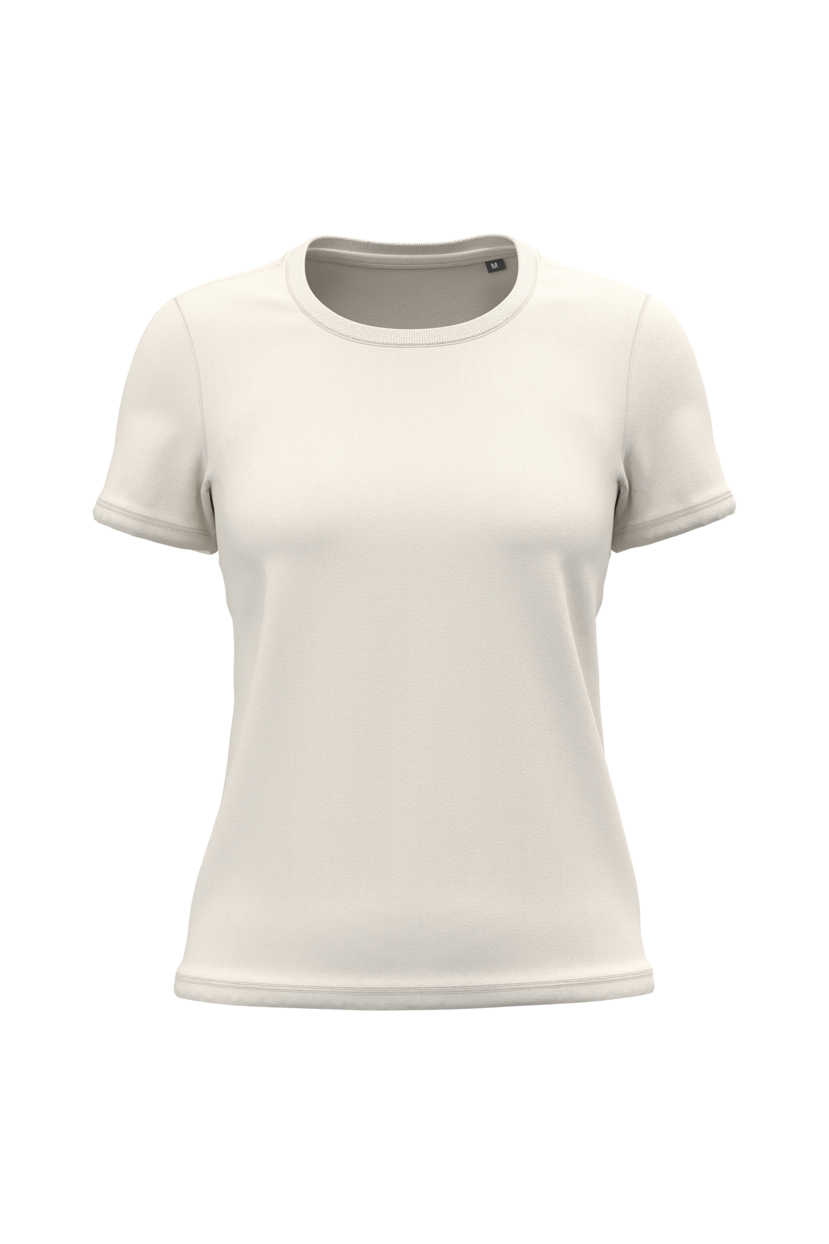 T-shirt bio 150 femme — Coconut Milk, face