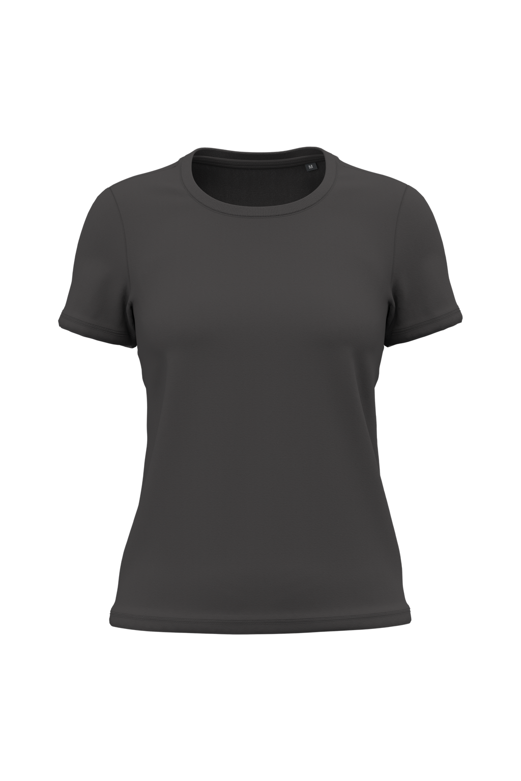 T-shirt bio 150 femme — Dark Grey, face