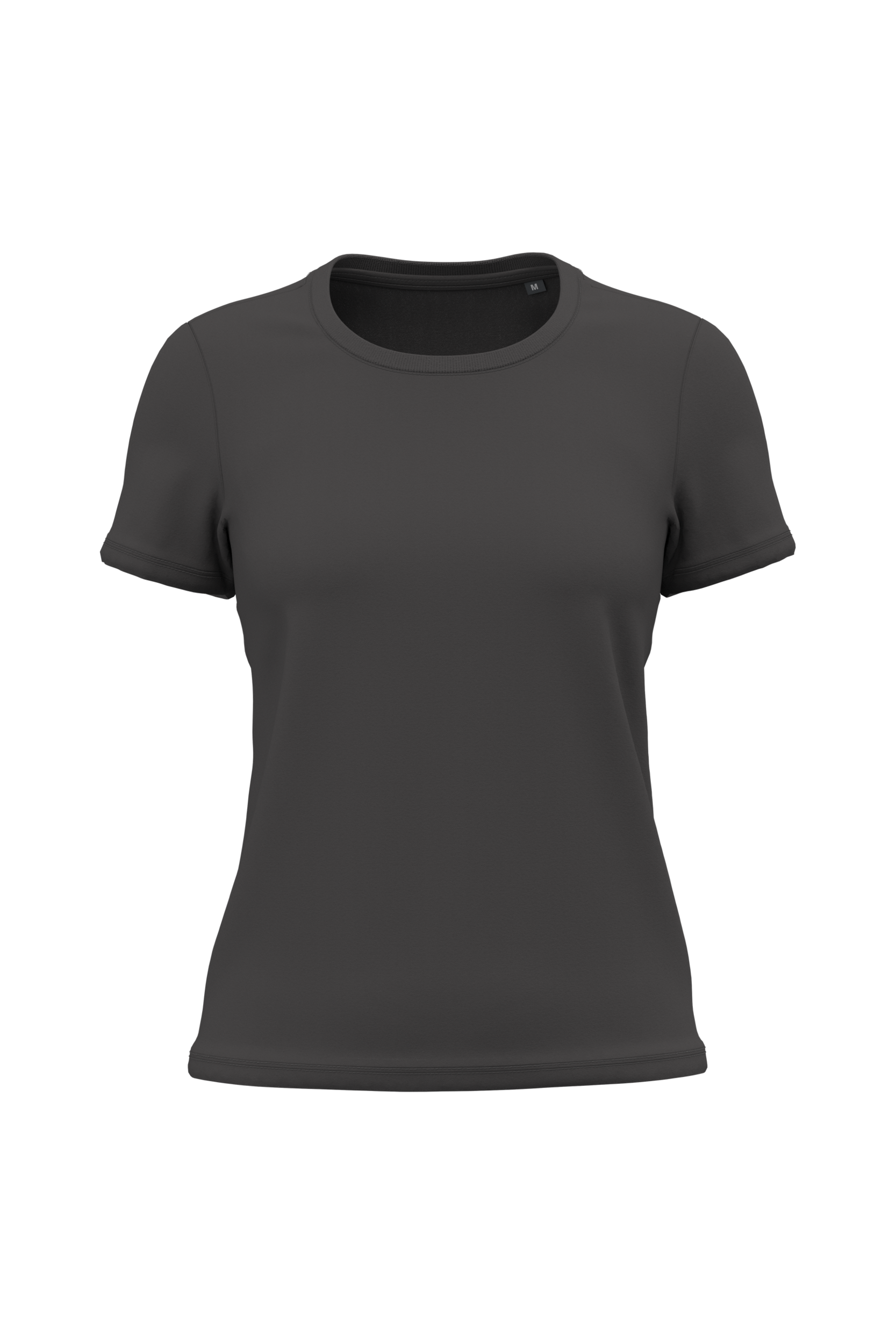 T-shirt bio 150 femme — Dark Grey, face
