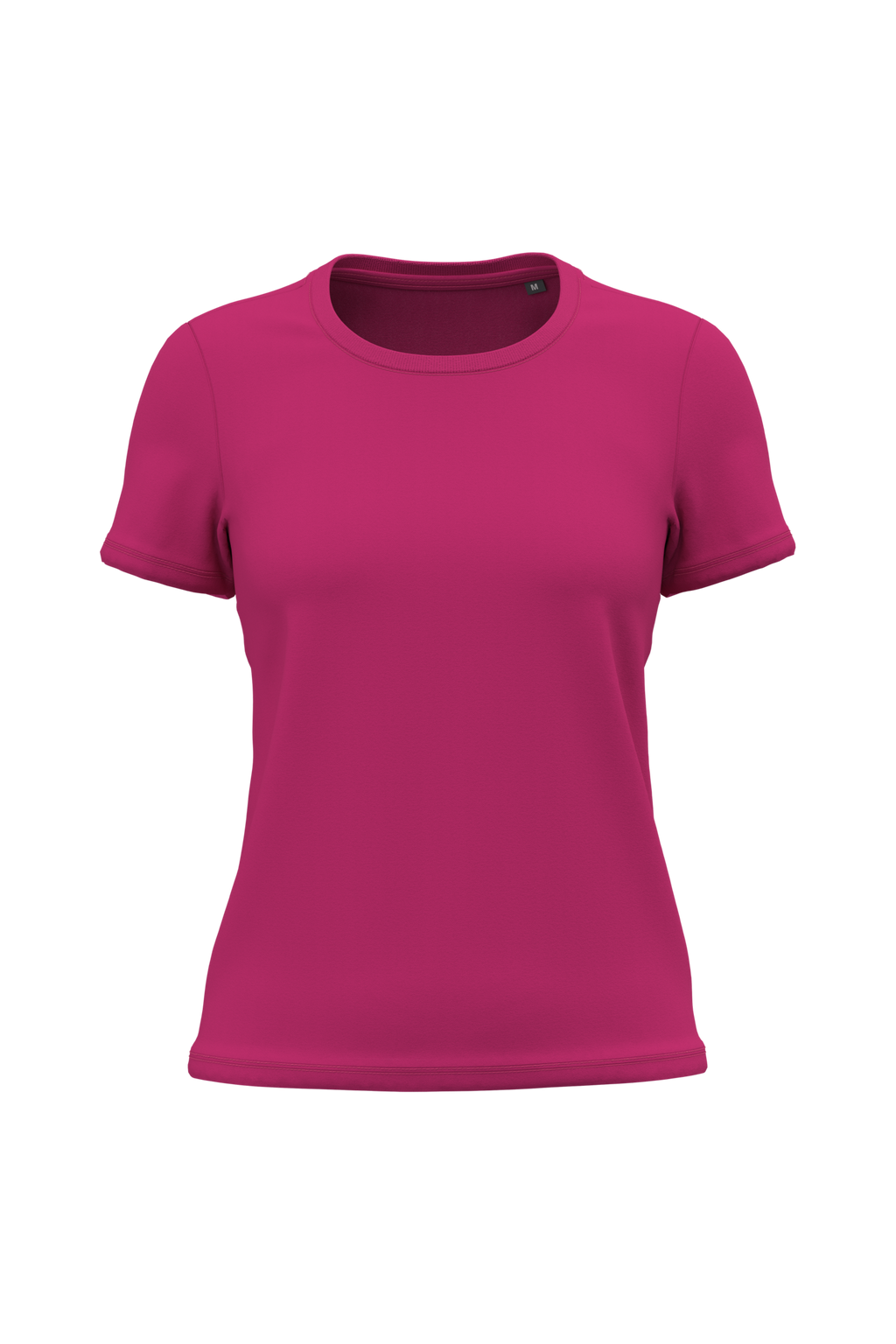 T-shirt bio 150 femme — Fuchsia, face
