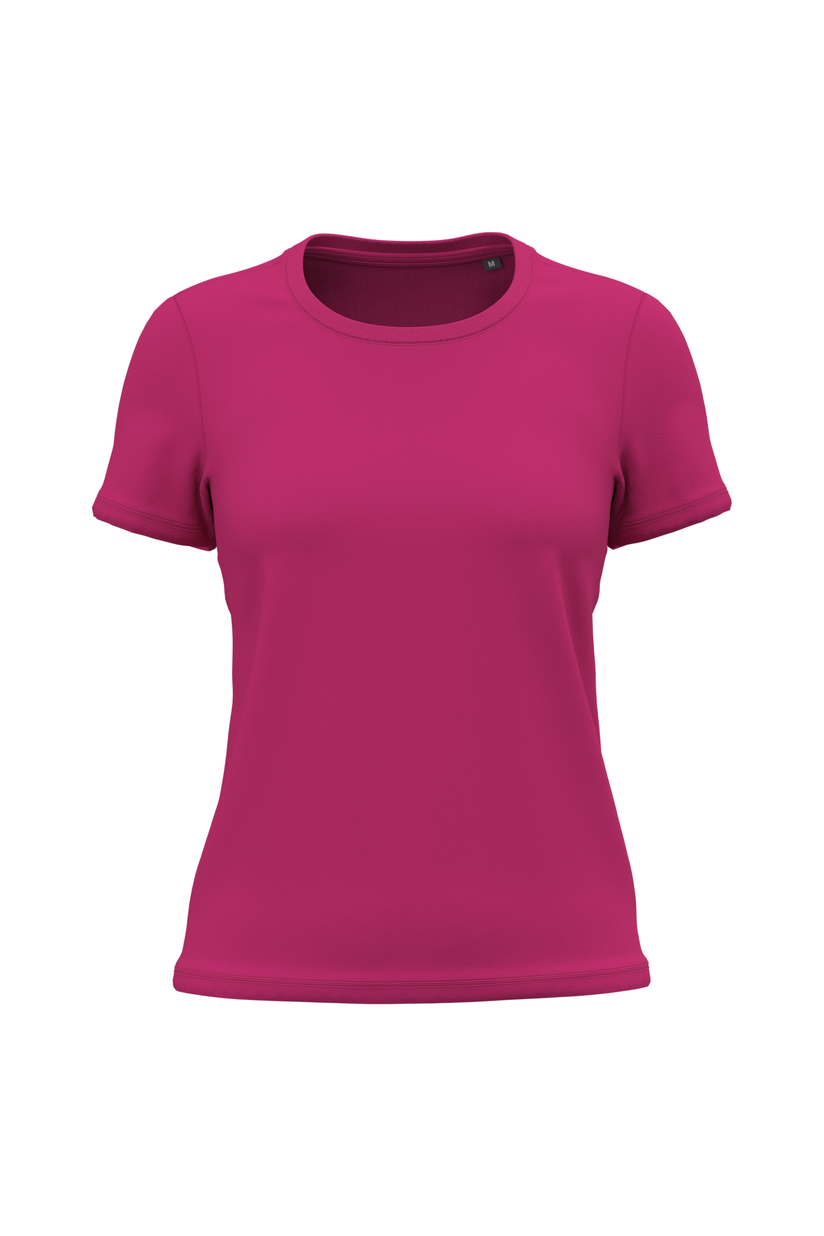 T-shirt bio 150 femme — Fuchsia, face