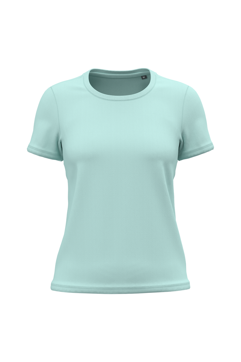 T-shirt bio 150 femme — Ice Mint, face