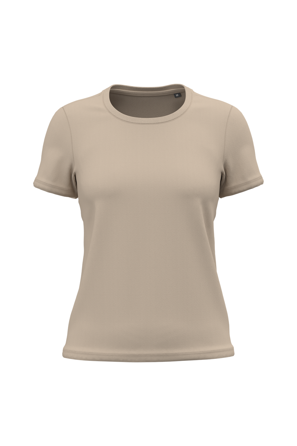 T-shirt bio 150 femme — Light Sand, face