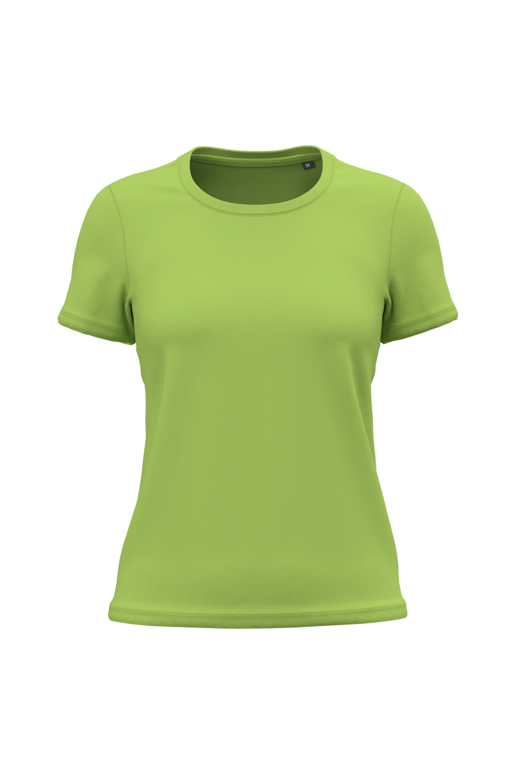T-shirt bio 150 femme — Lime, face
