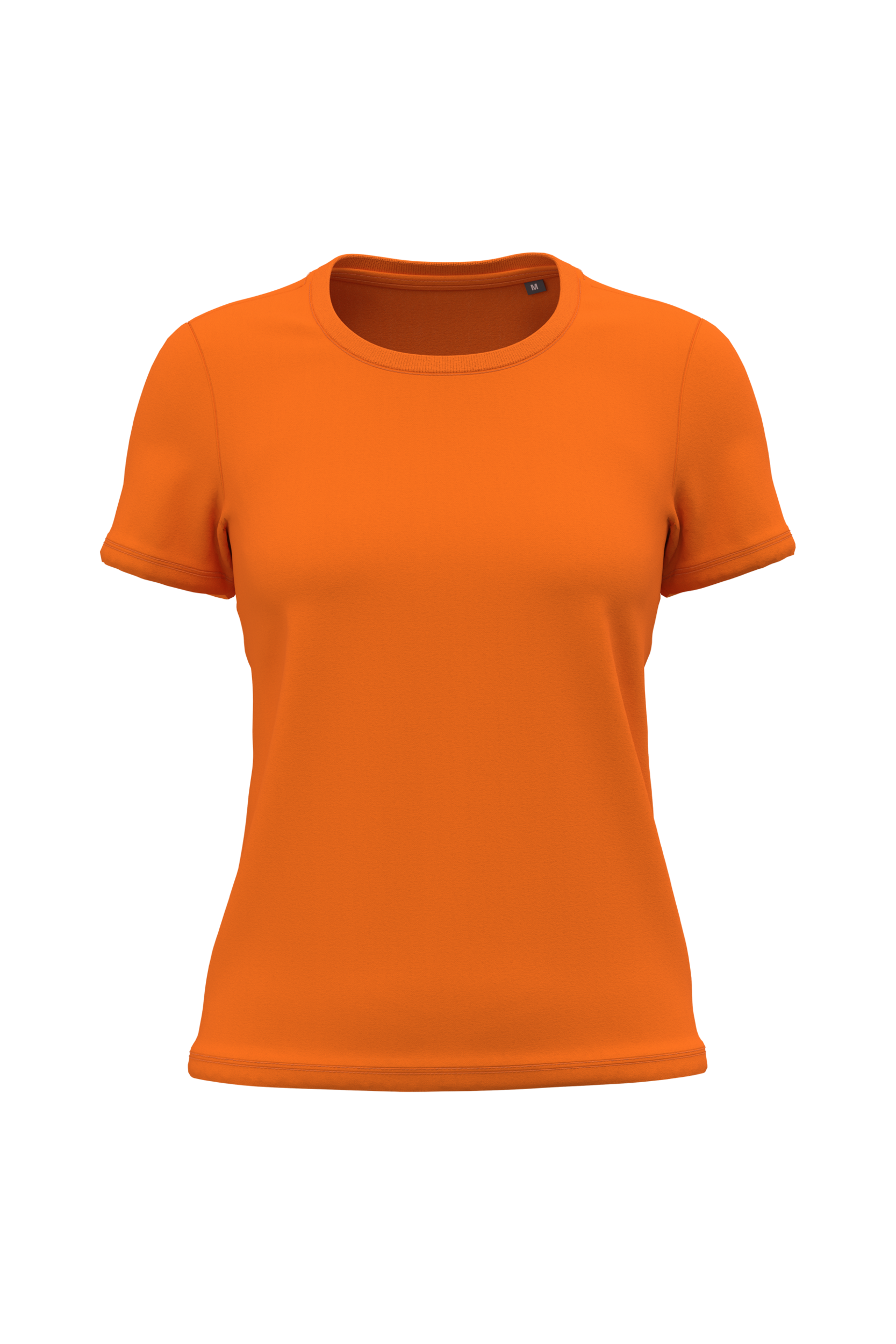 T-shirt bio 150 femme — Orange, face