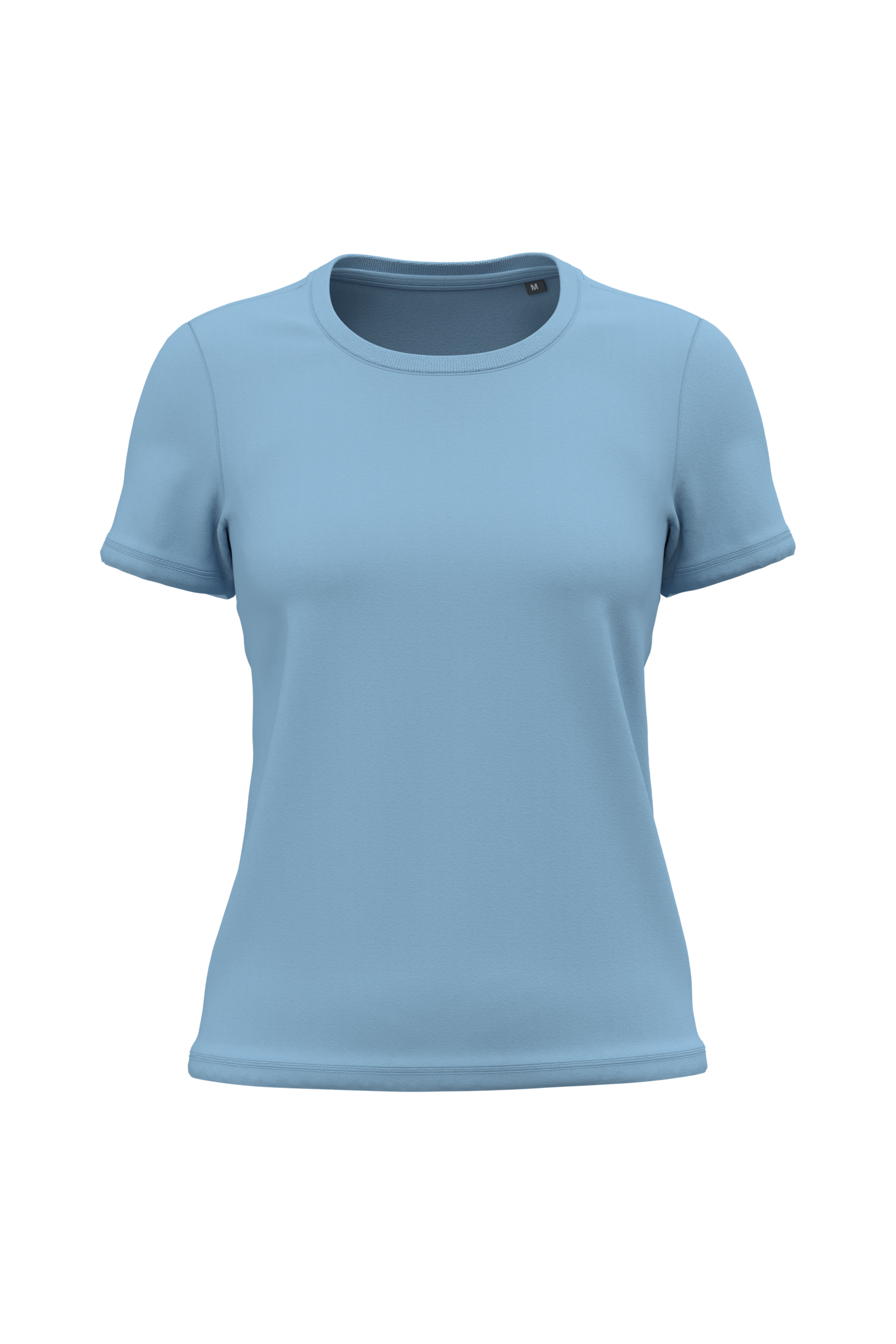 T-shirt bio 150 femme — Sky Blue, face