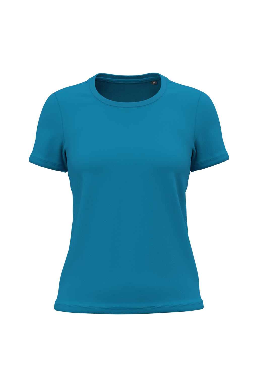 T-shirt bio 150 femme — Tropical Blue, face