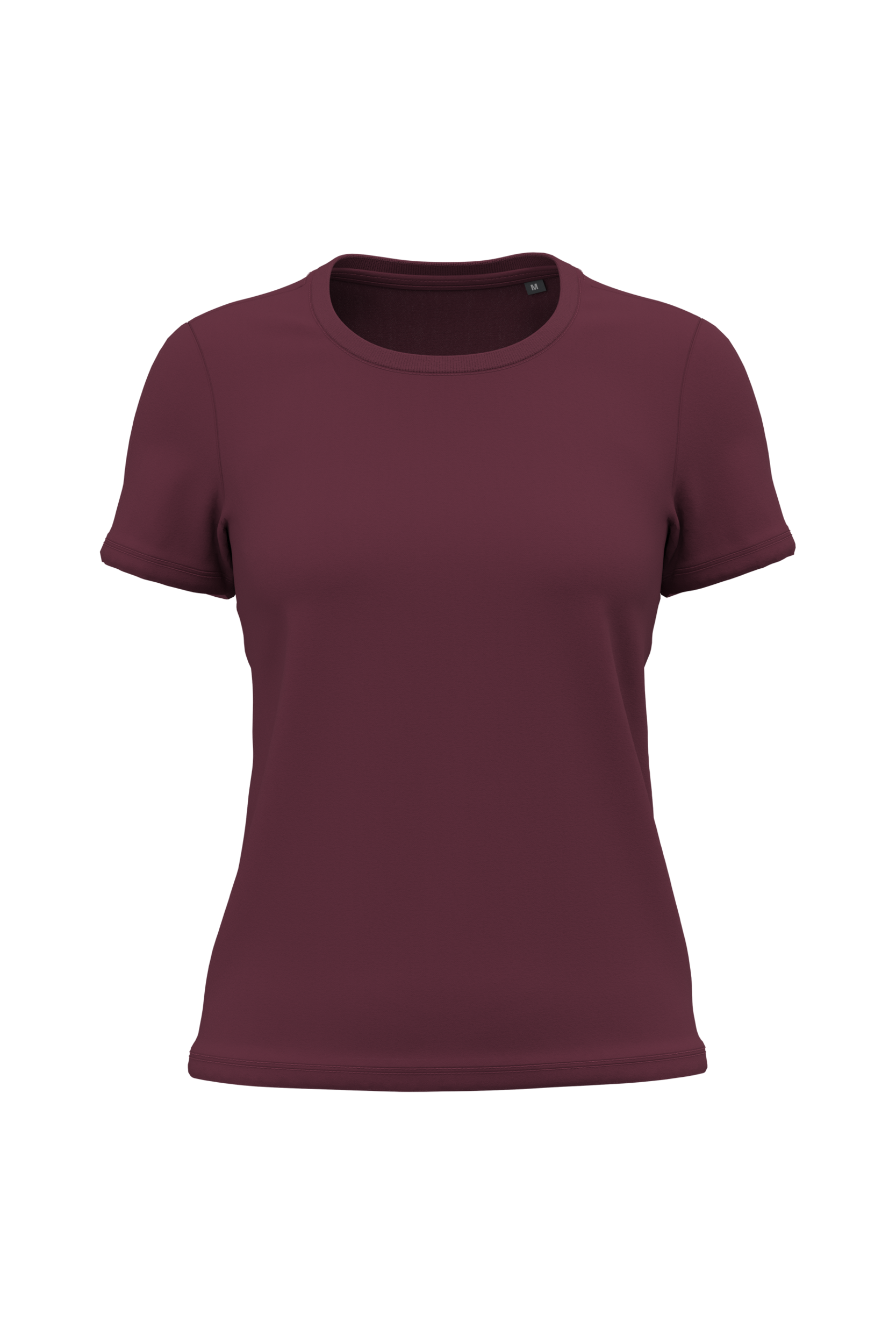 T-shirt bio 150 femme — Wine, face