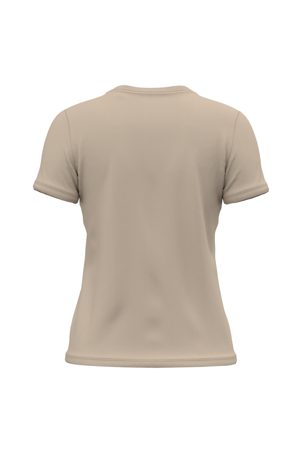 T-shirt bio 190 femme sable, vue de dos