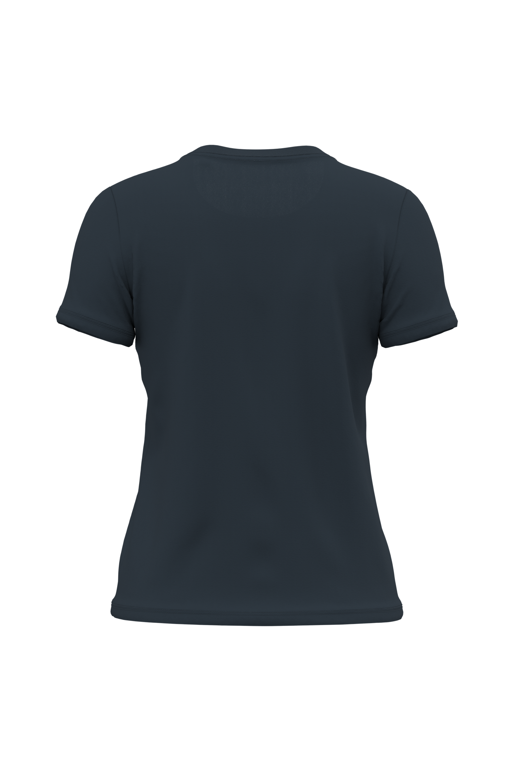 T-shirt bio 190 femme marine, vue de dos