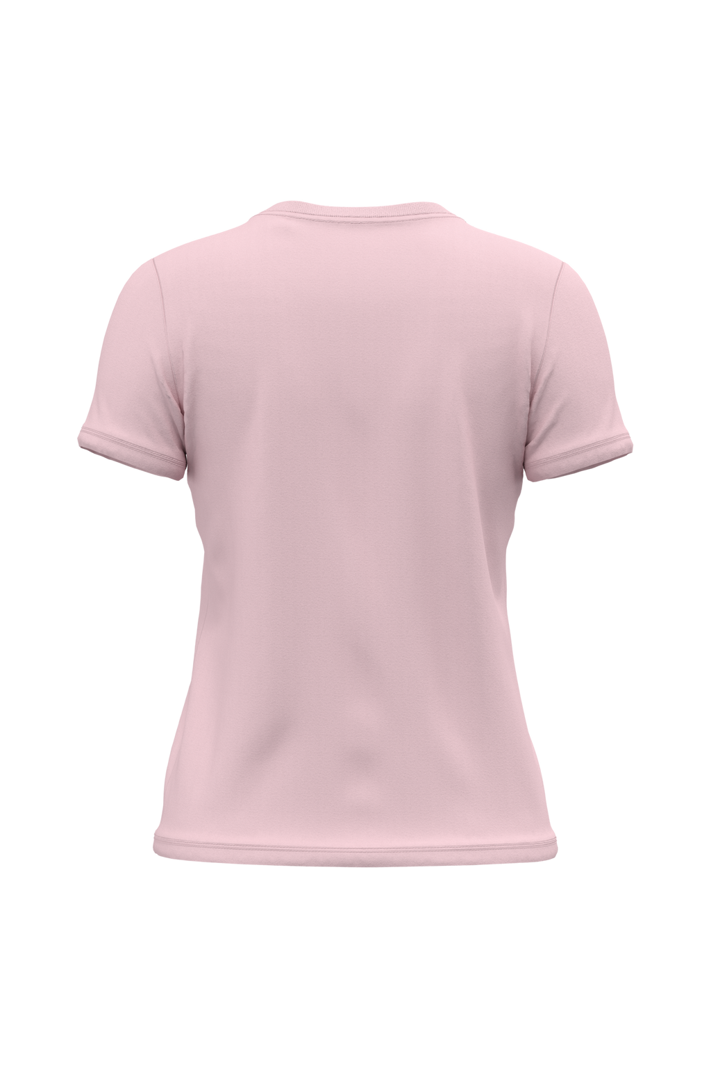 T-shirt bio 190 femme rose pâle, vue de dos